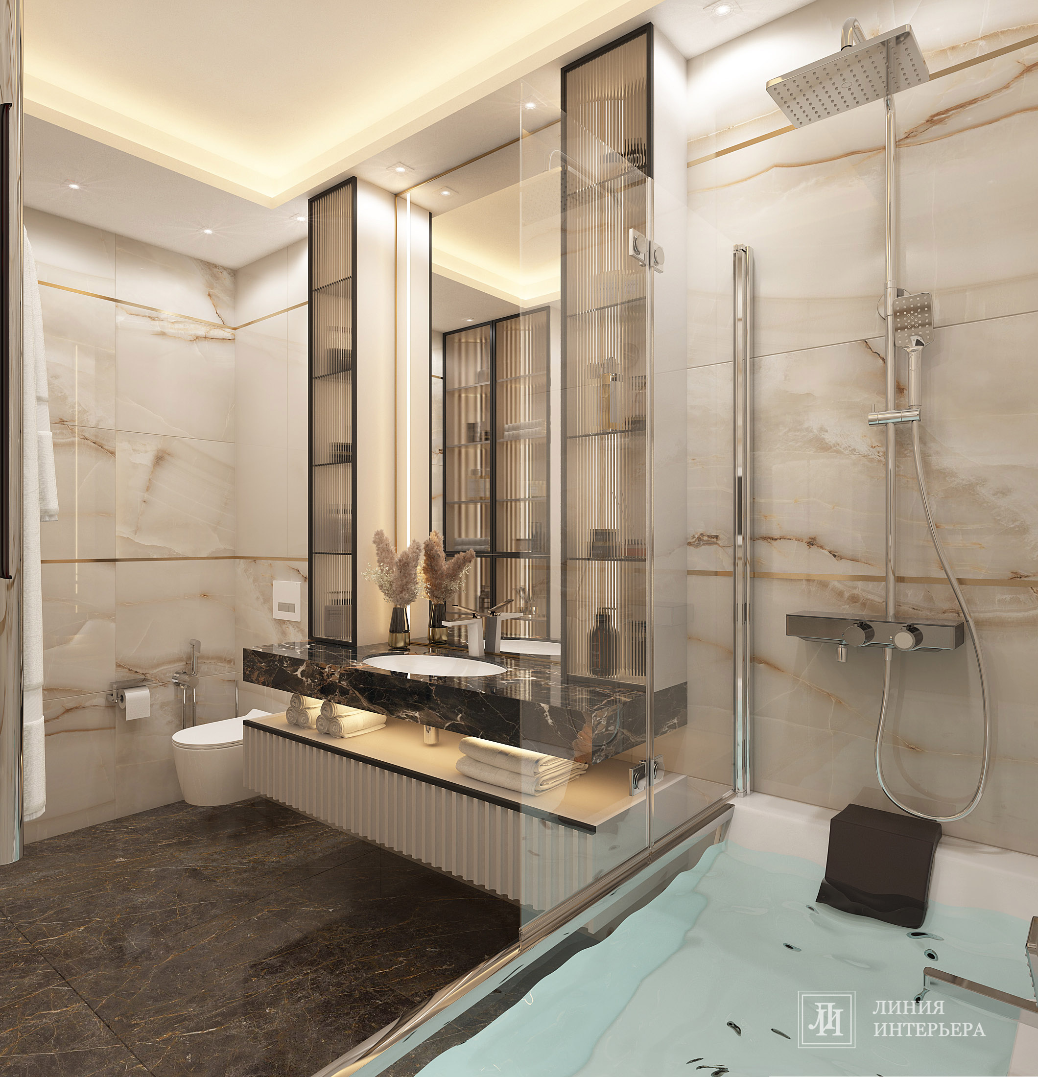 Дизайн квартиры в современном стиле в светлых тонах