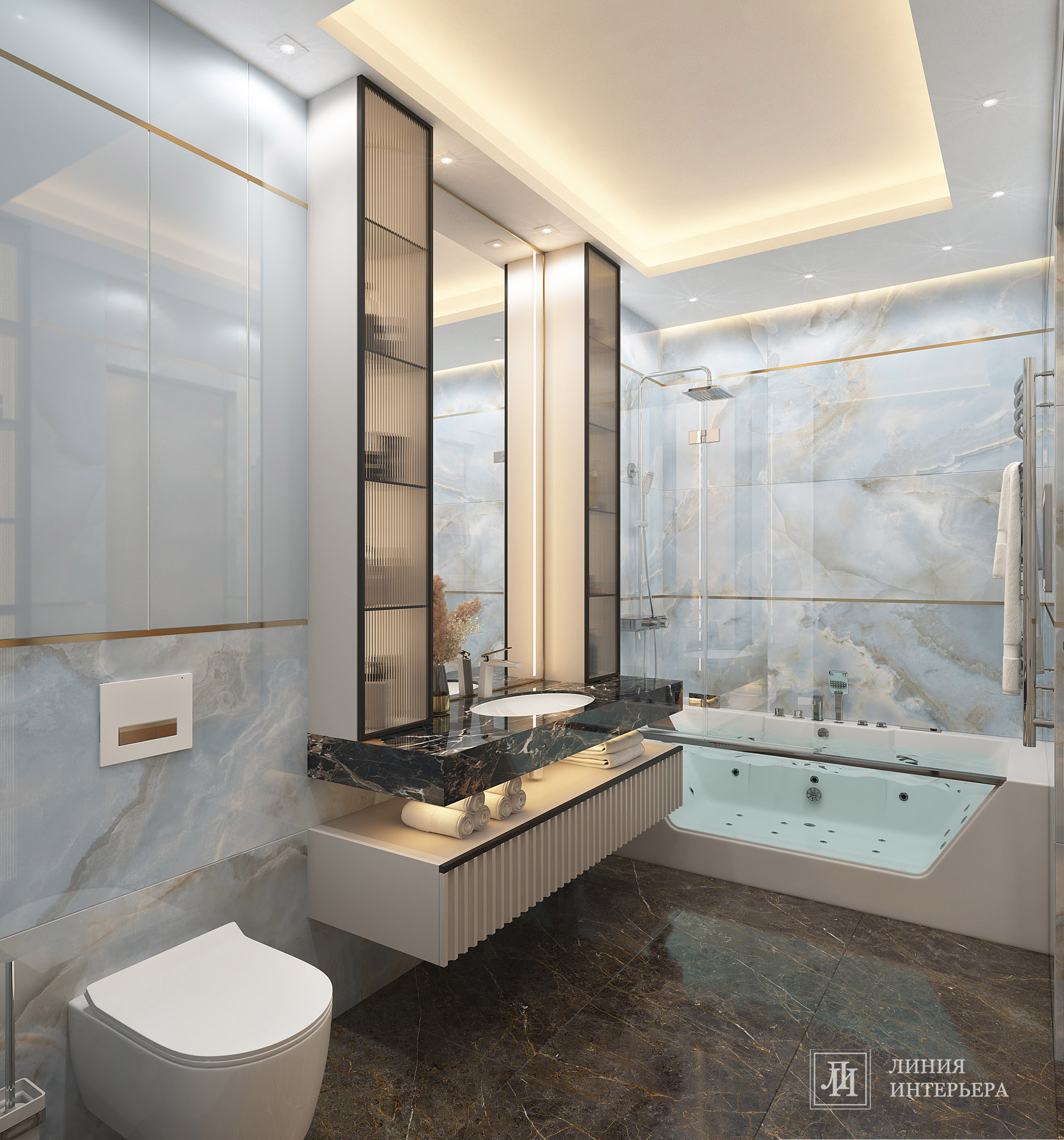 Дизайн квартиры в современном стиле в светлых тонах