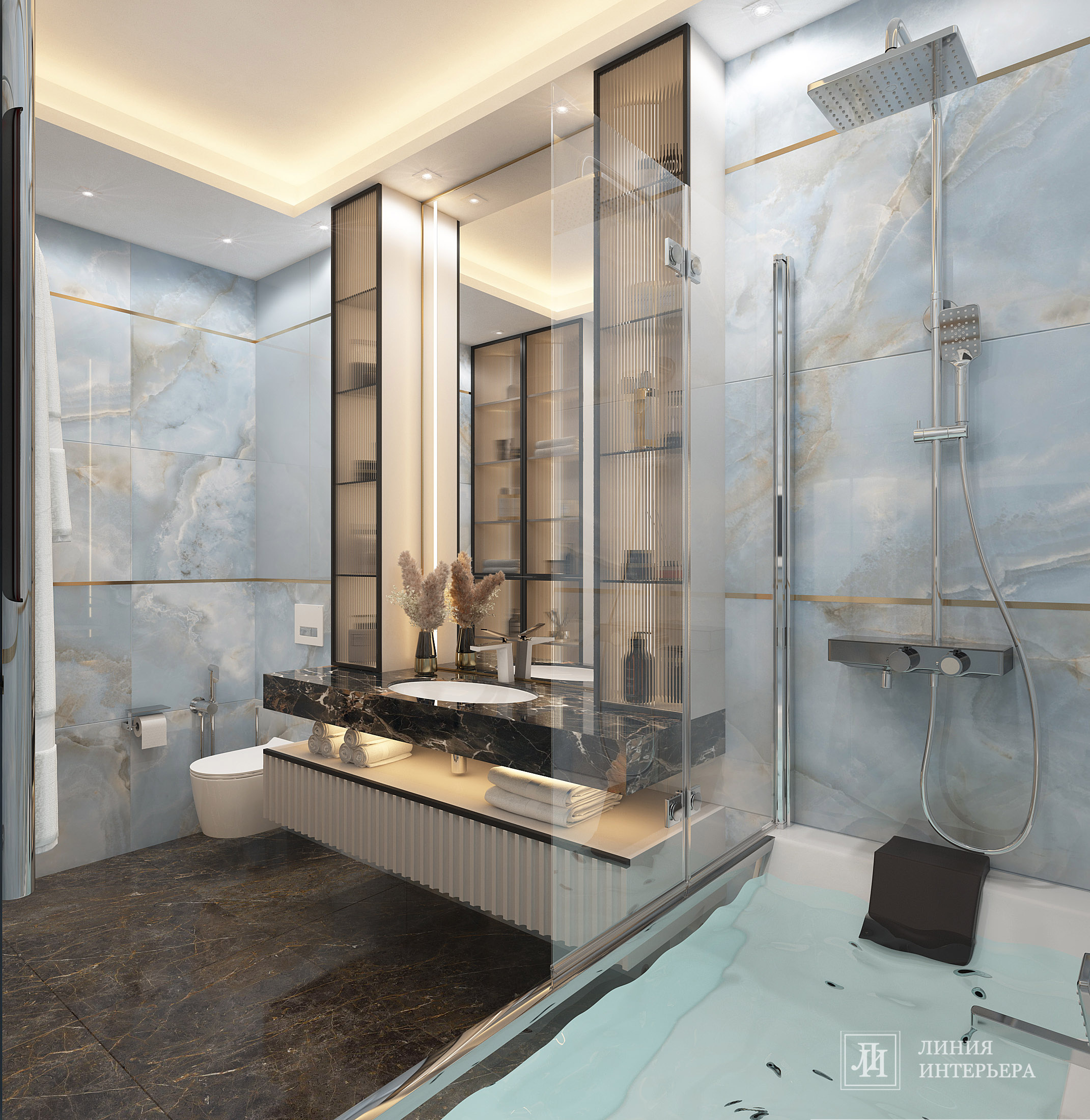 Дизайн квартиры в современном стиле в светлых тонах