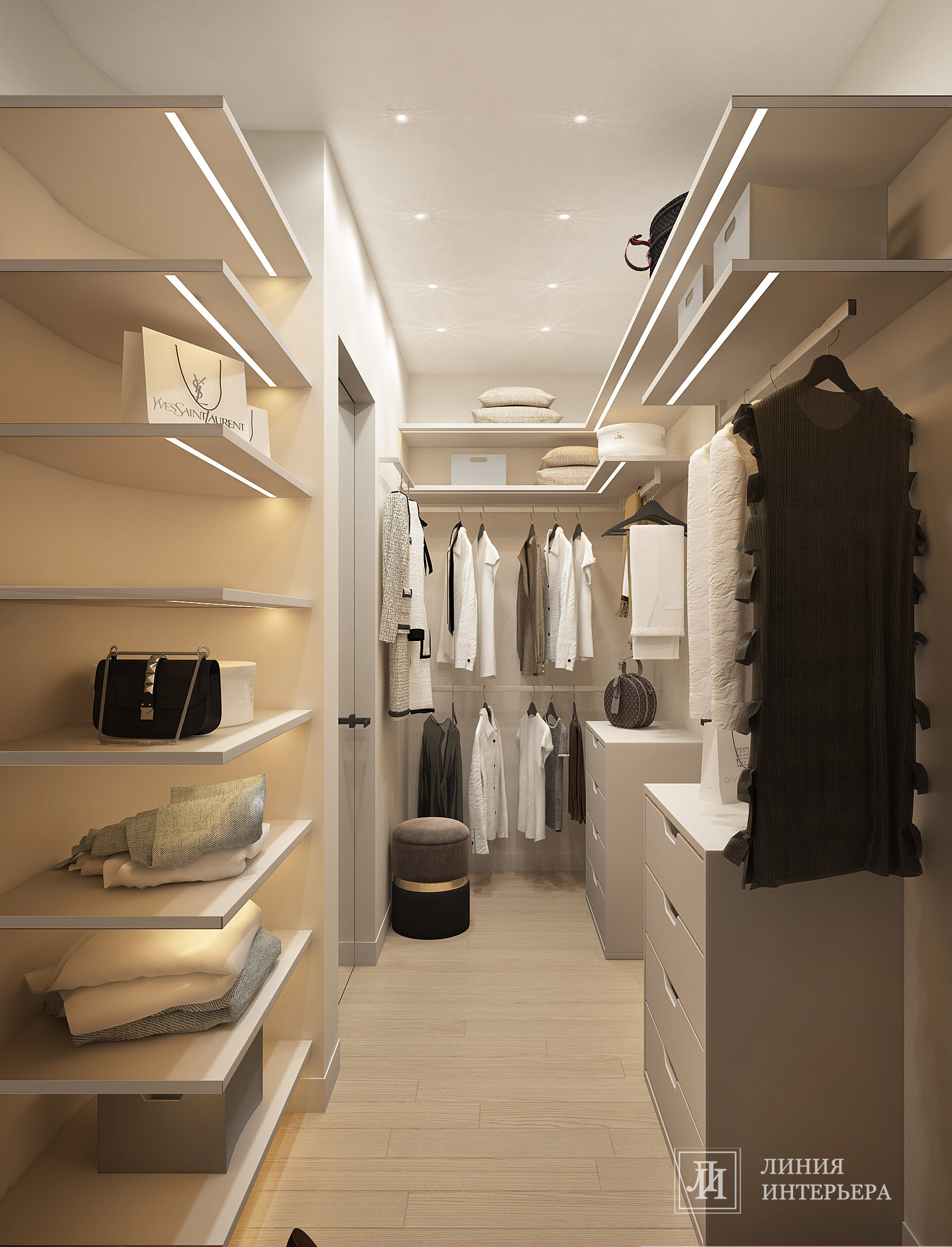 Дизайн квартиры в современном стиле в светлых тонах