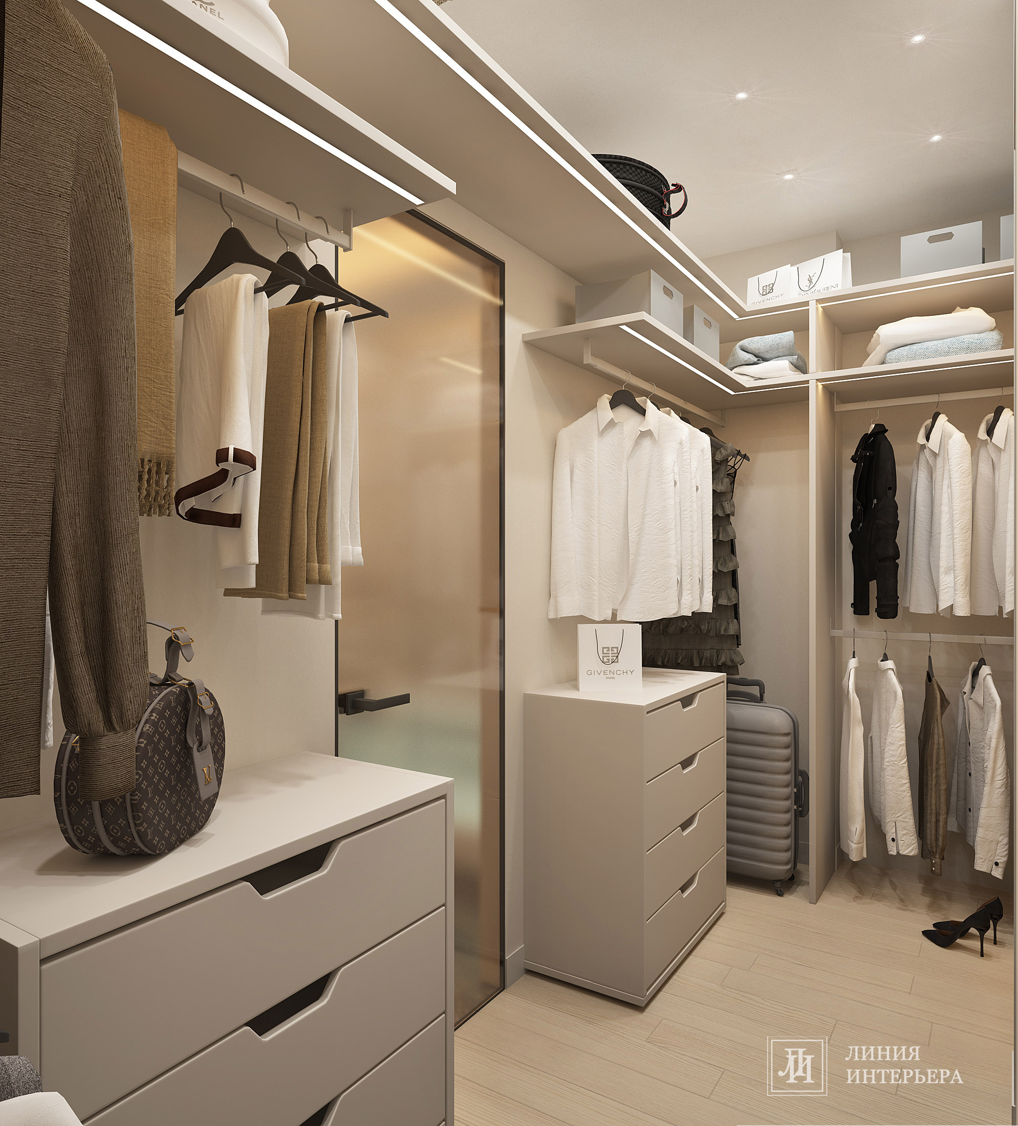 Дизайн квартиры в современном стиле в светлых тонах