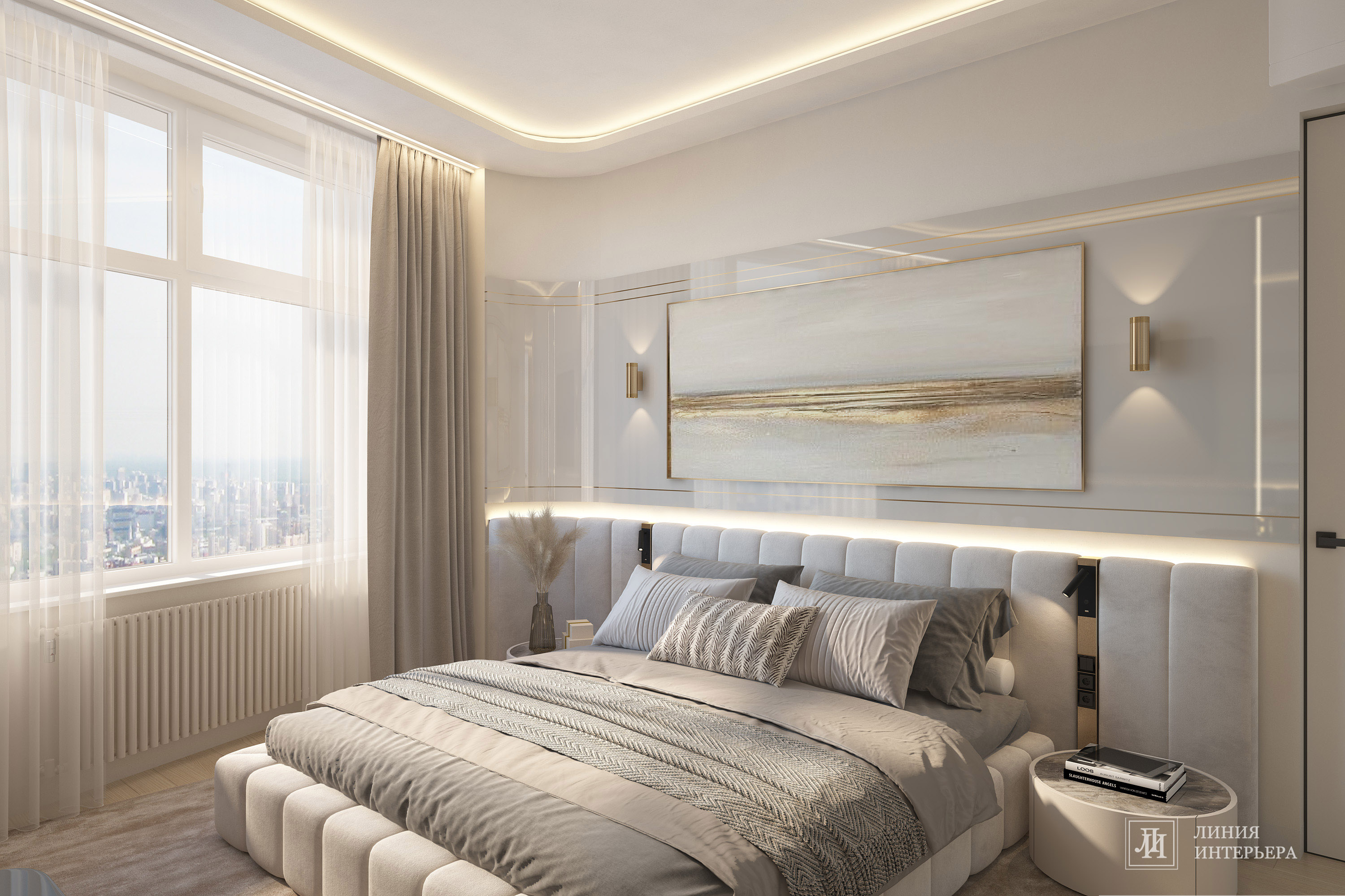 Дизайн квартиры в современном стиле в светлых тонах