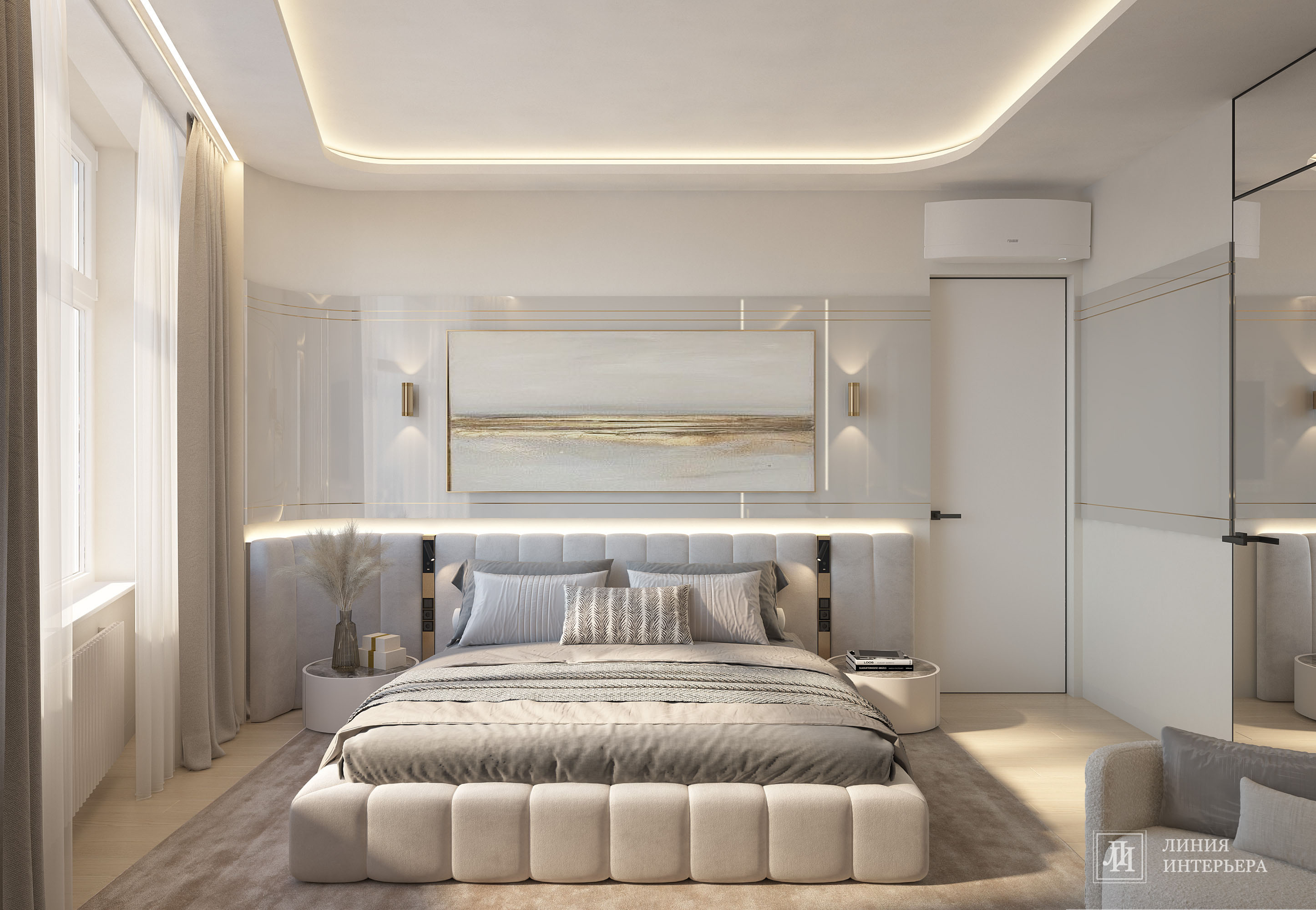 Дизайн квартиры в современном стиле в светлых тонах