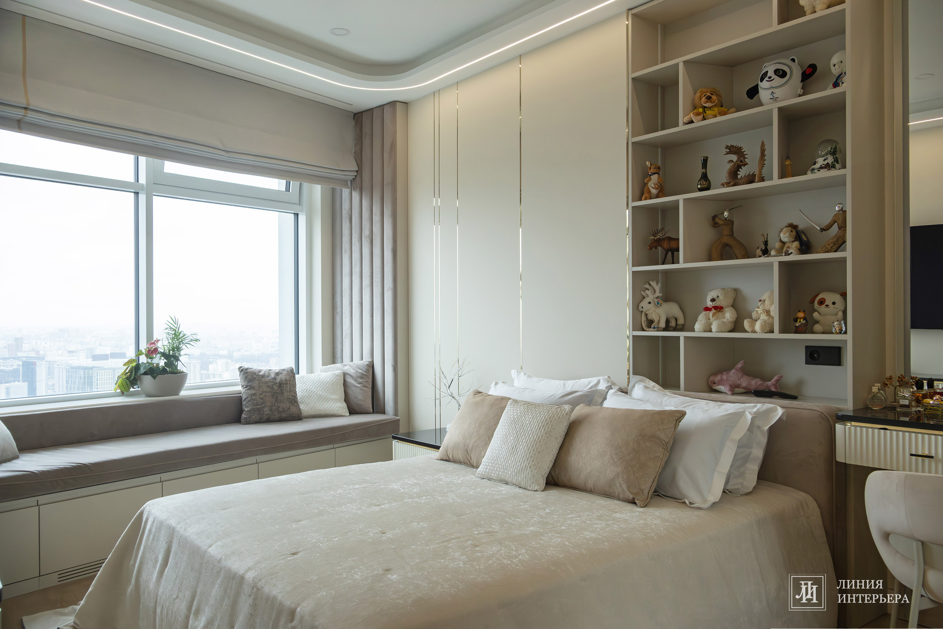 Светлый дизайн квартиры