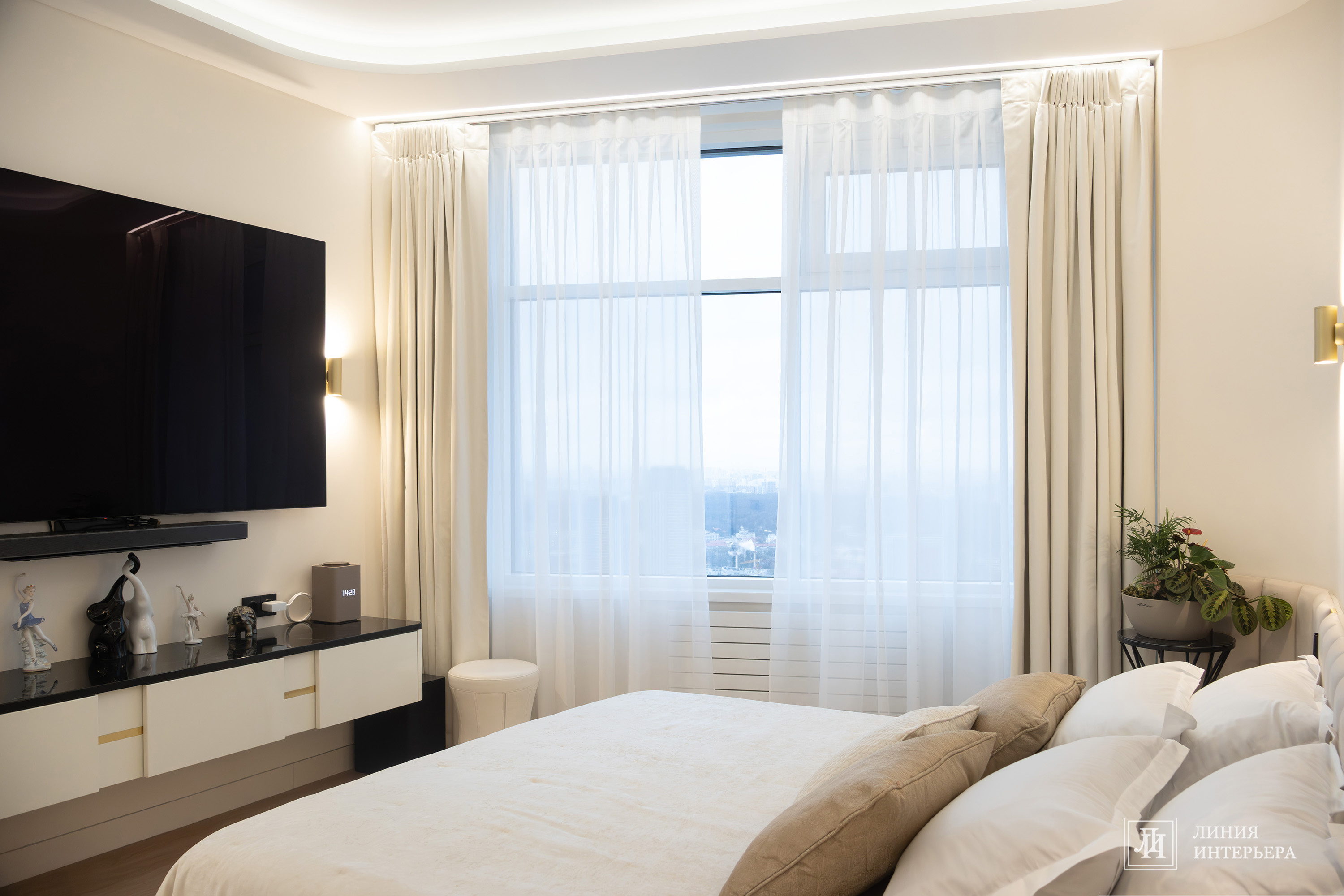 Светлый дизайн квартиры