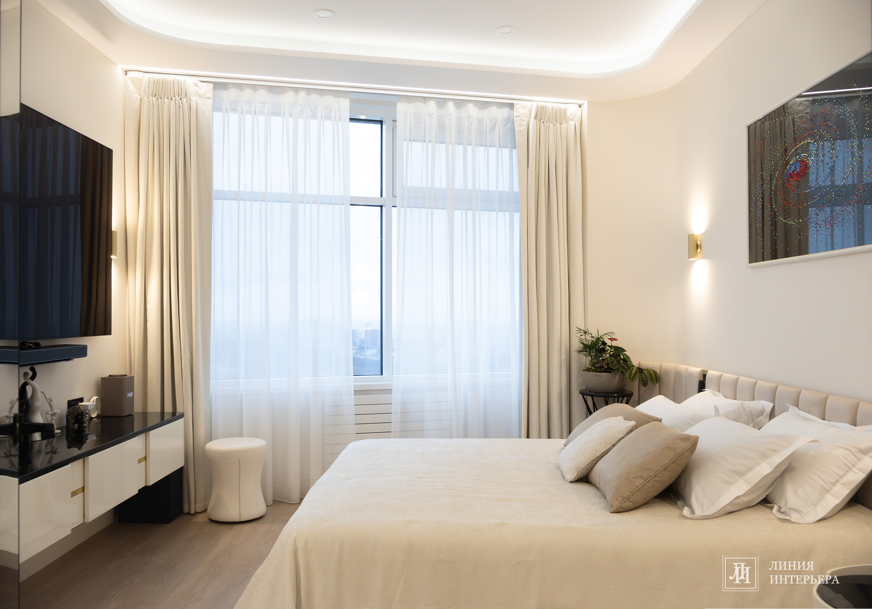 Светлый дизайн квартиры