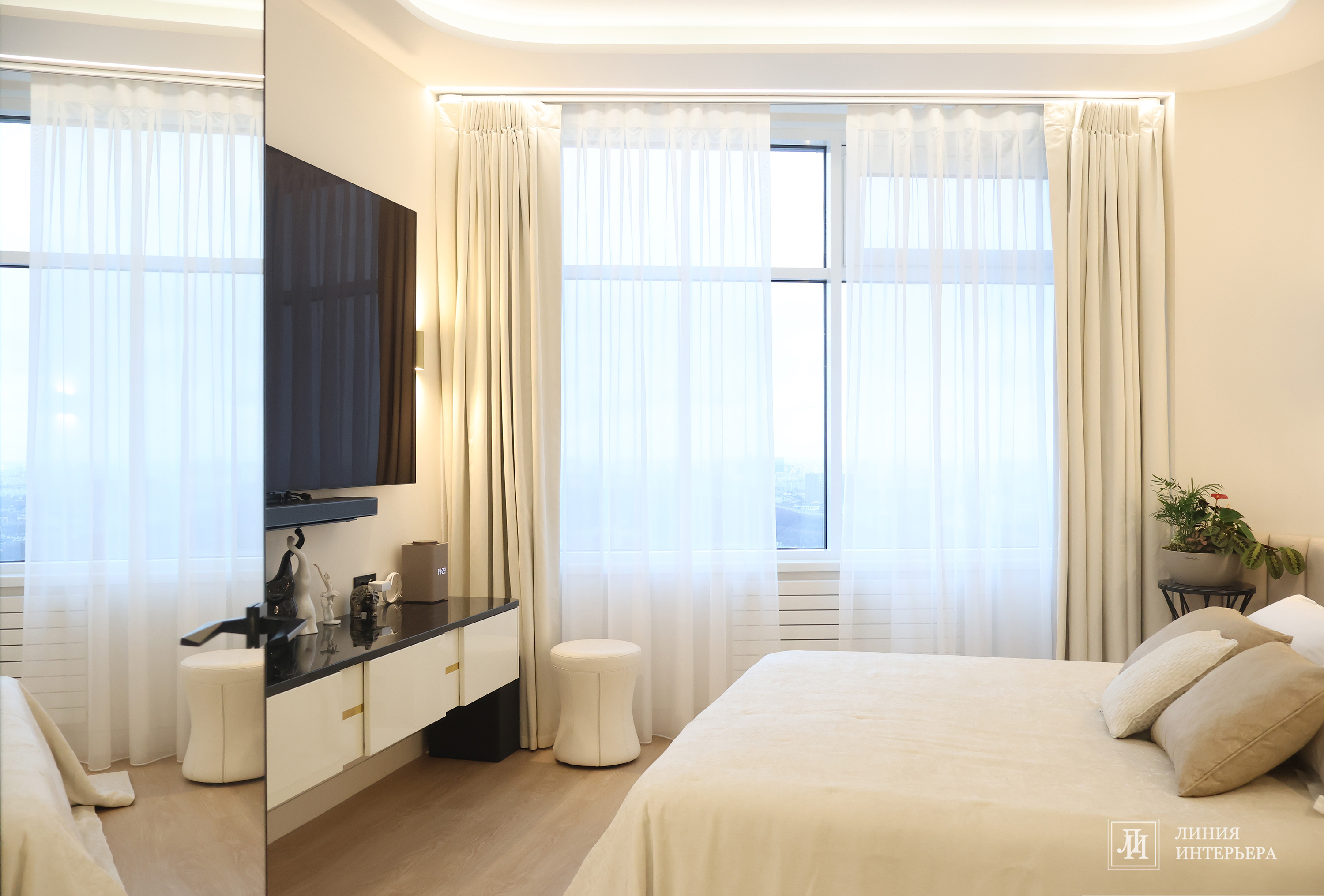 Светлый дизайн квартиры