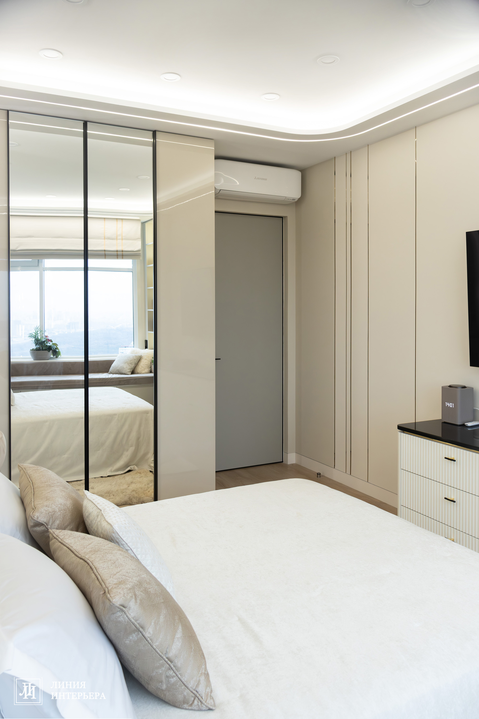 Светлый дизайн квартиры