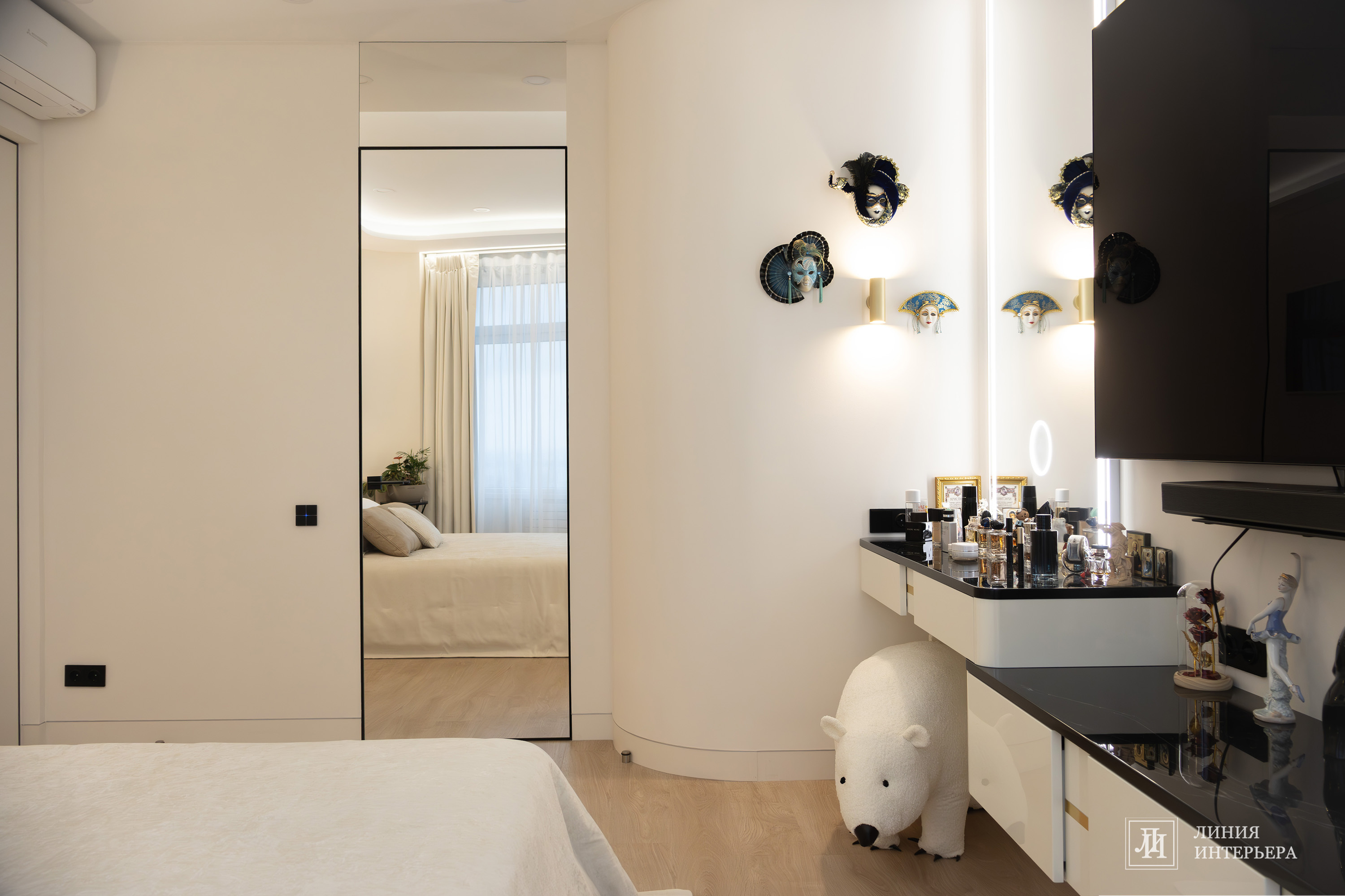 Светлый дизайн квартиры