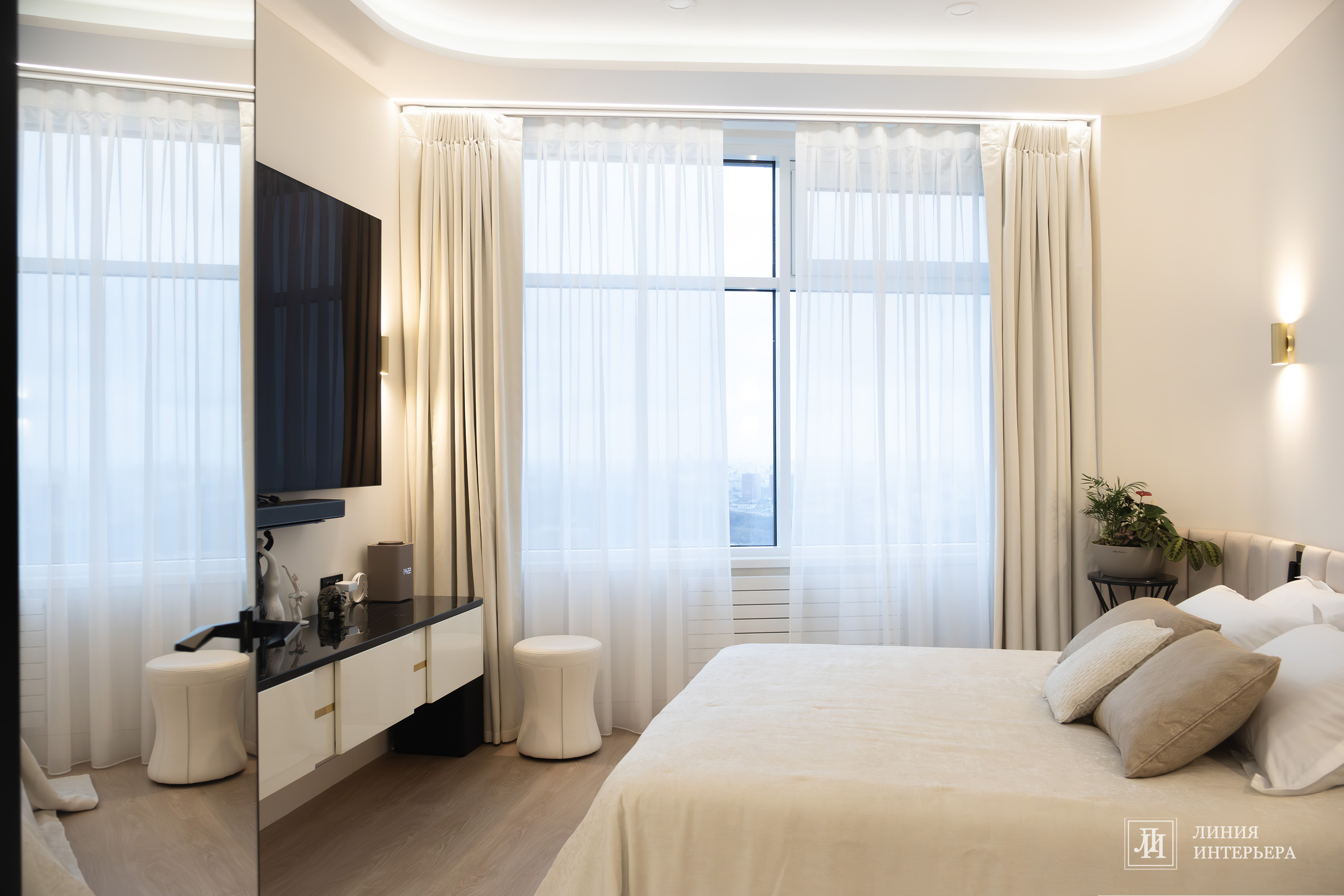 Светлый дизайн квартиры