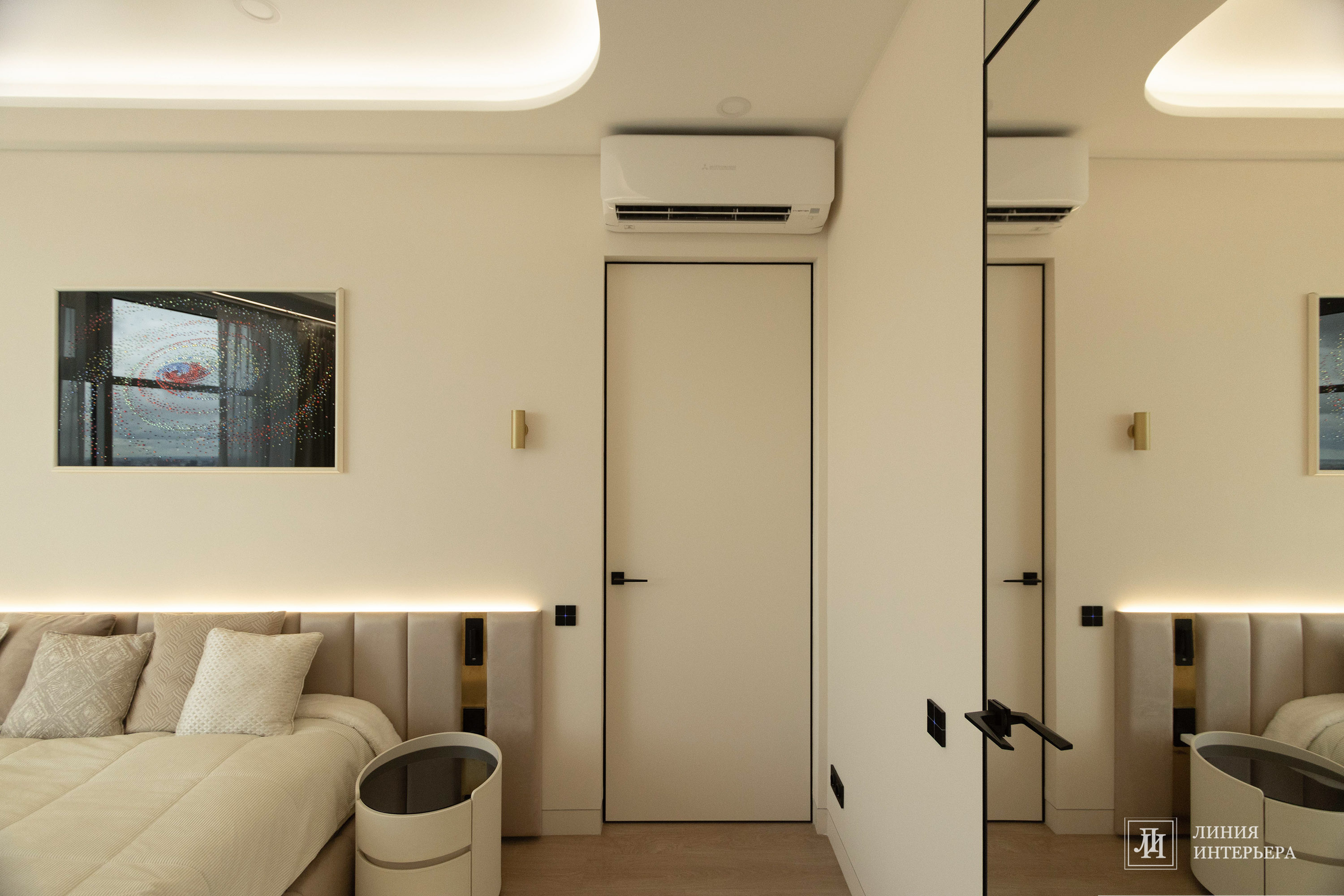 Светлый дизайн квартиры