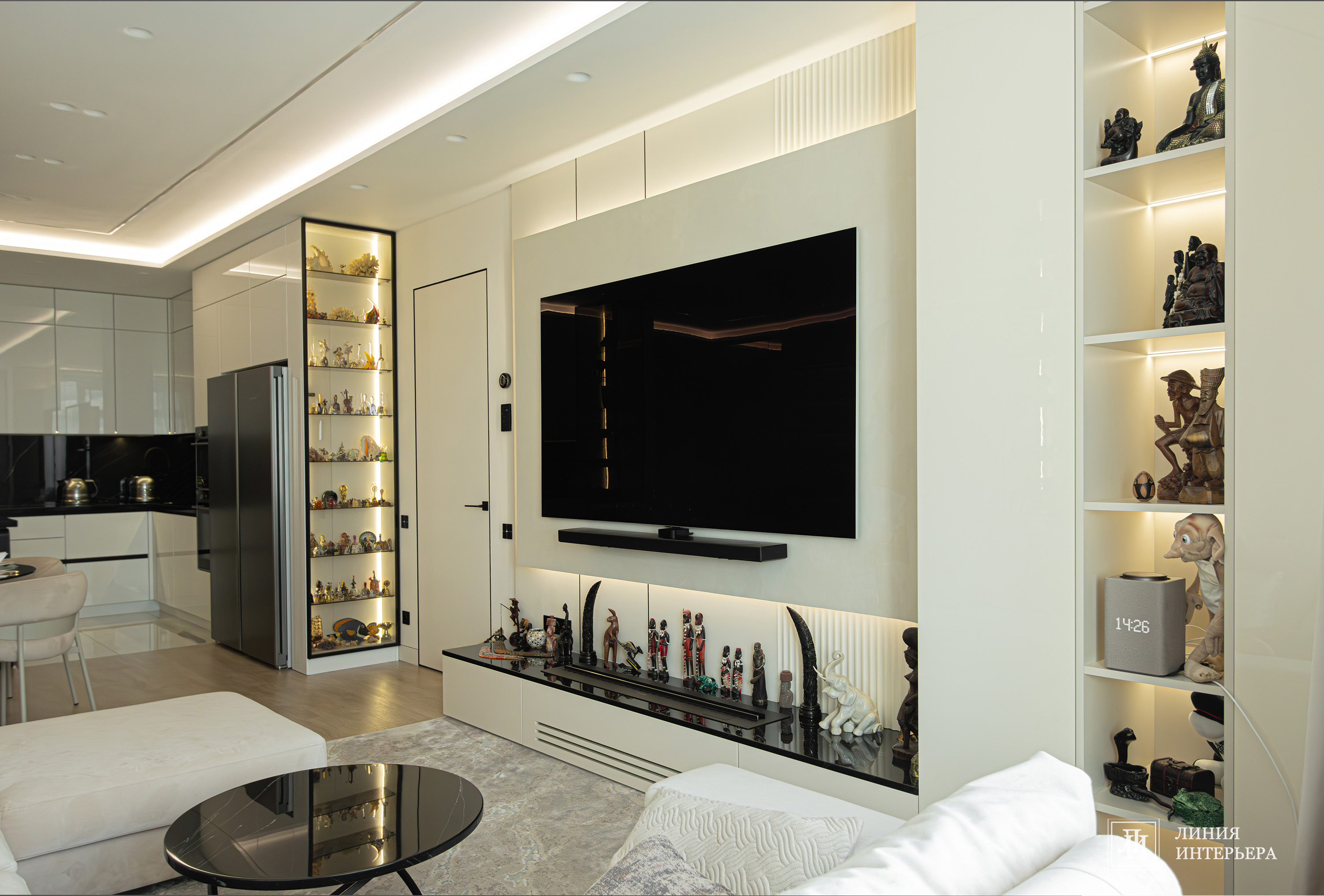 Светлый дизайн квартиры