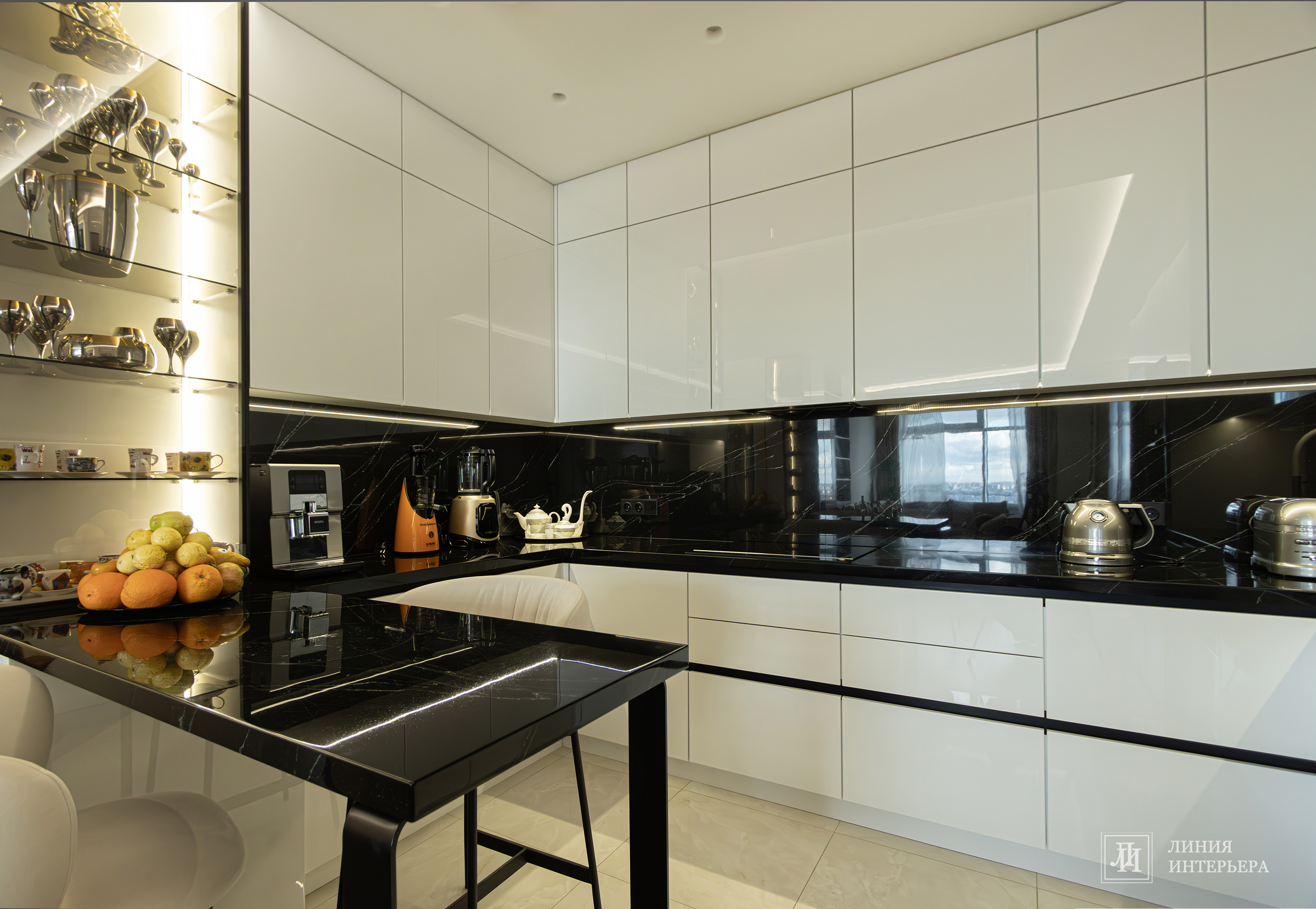 Светлый дизайн квартиры