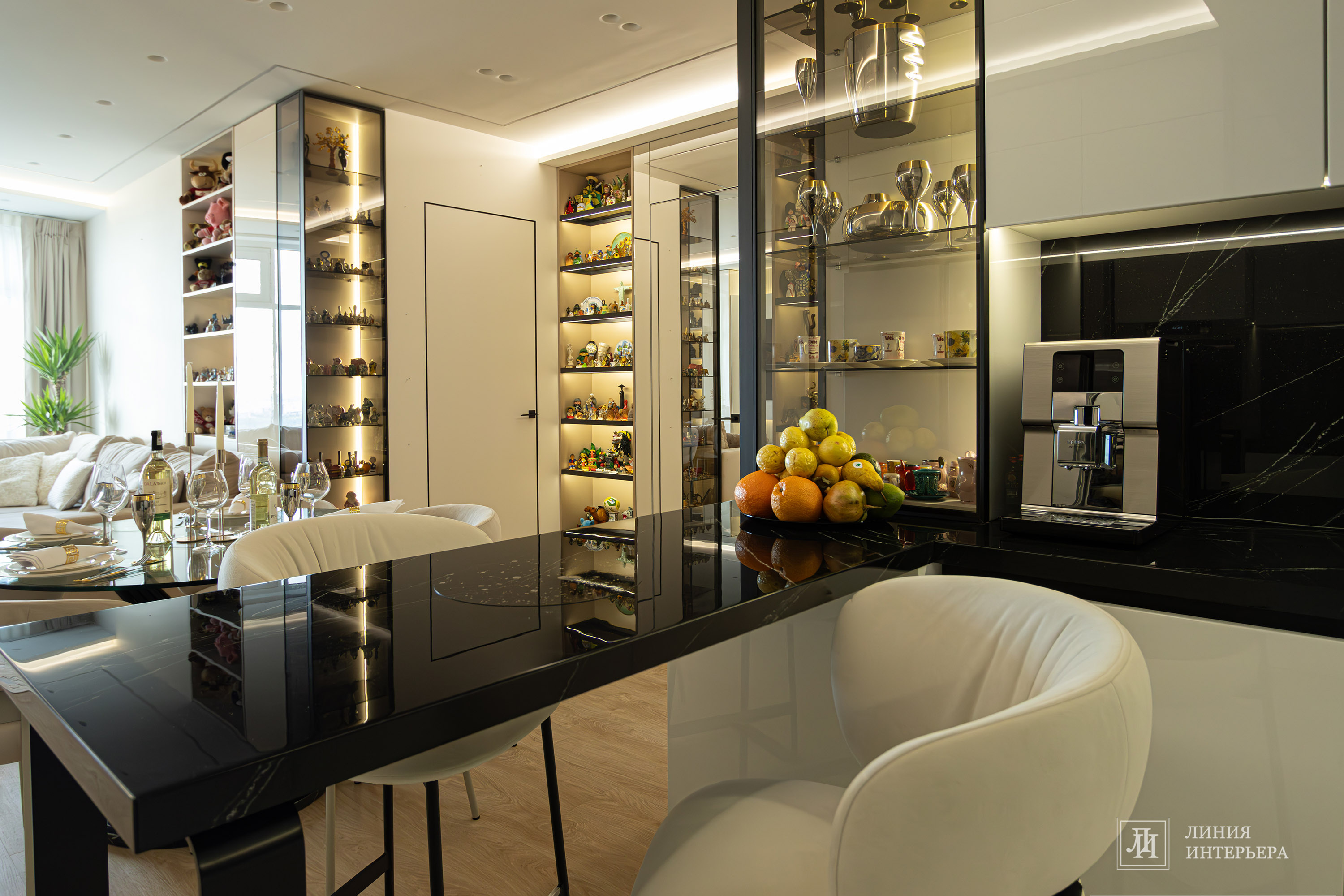 Светлый дизайн квартиры