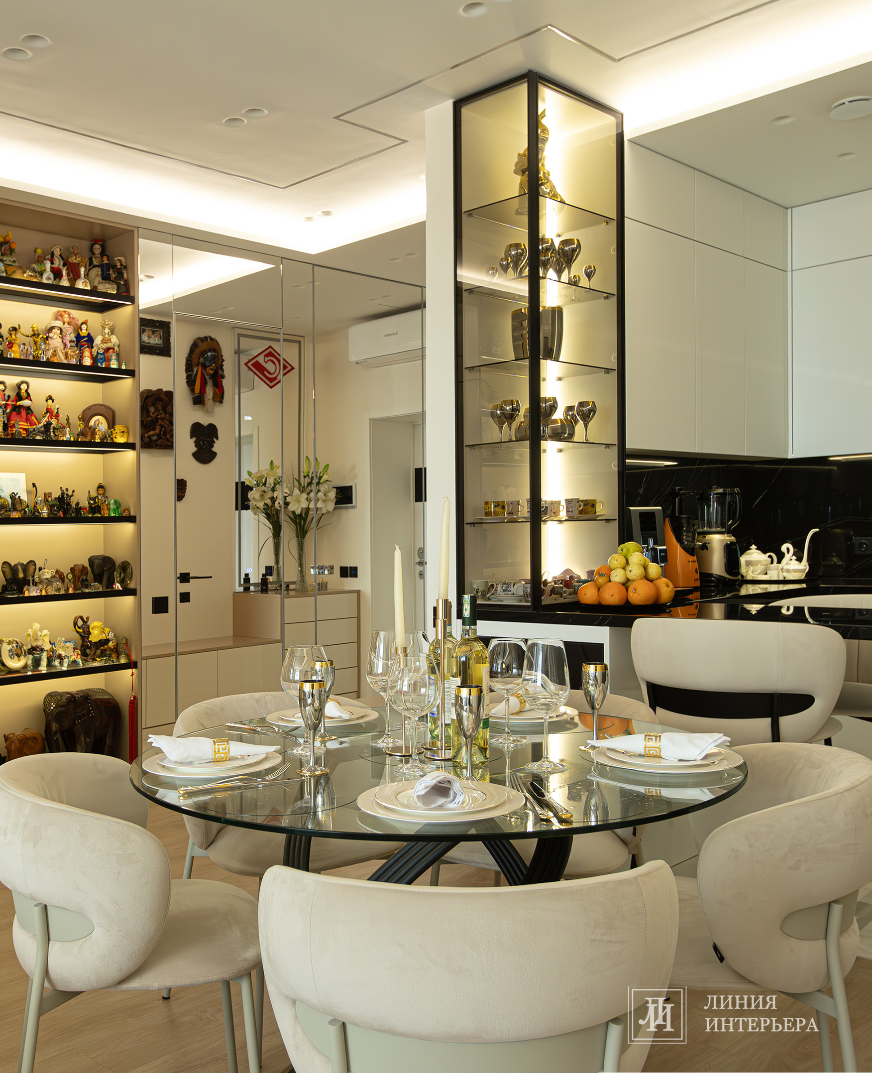 Светлый дизайн квартиры