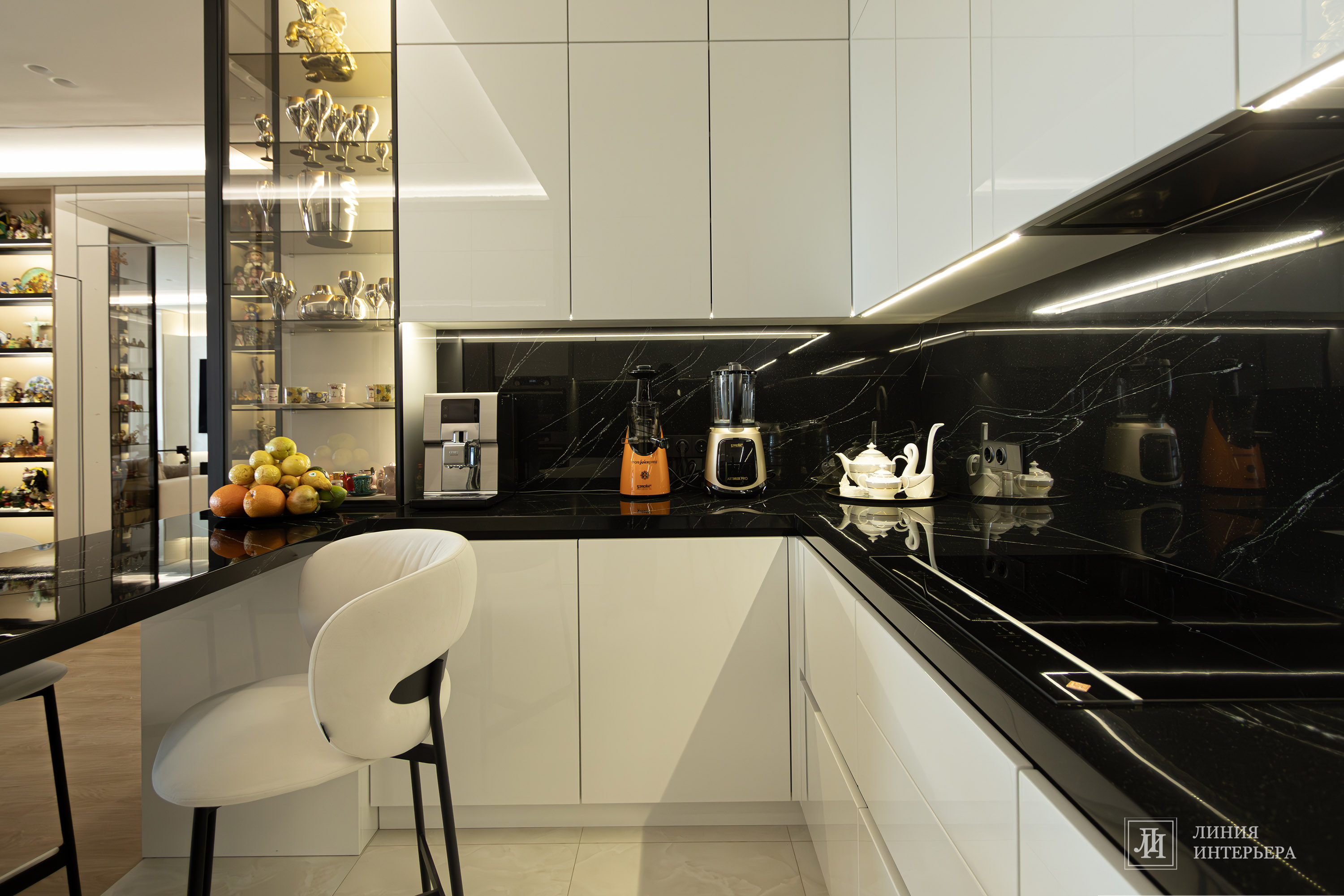 Светлый дизайн квартиры