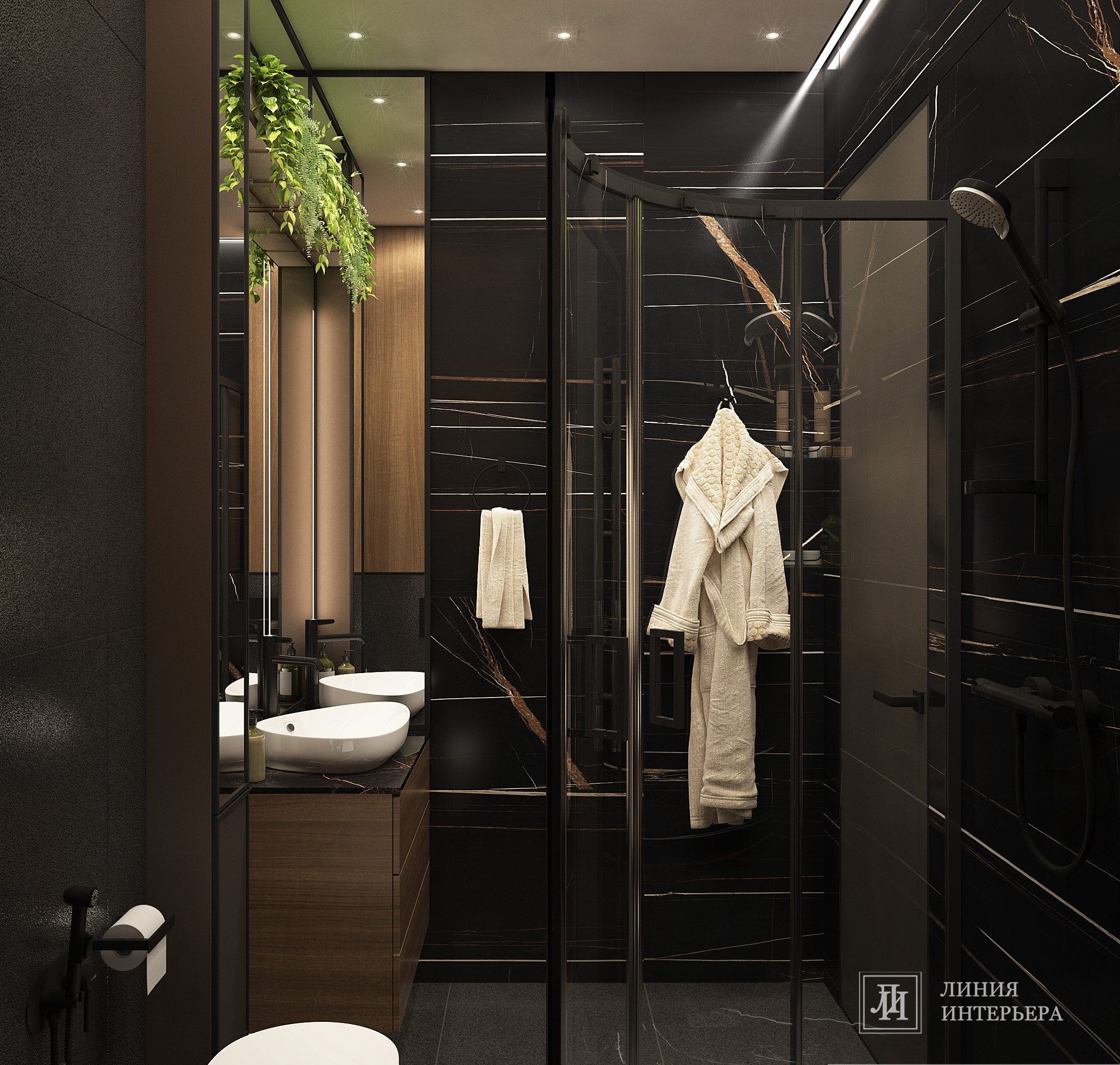 Интерьер квартиры в ЖК Фили Сити