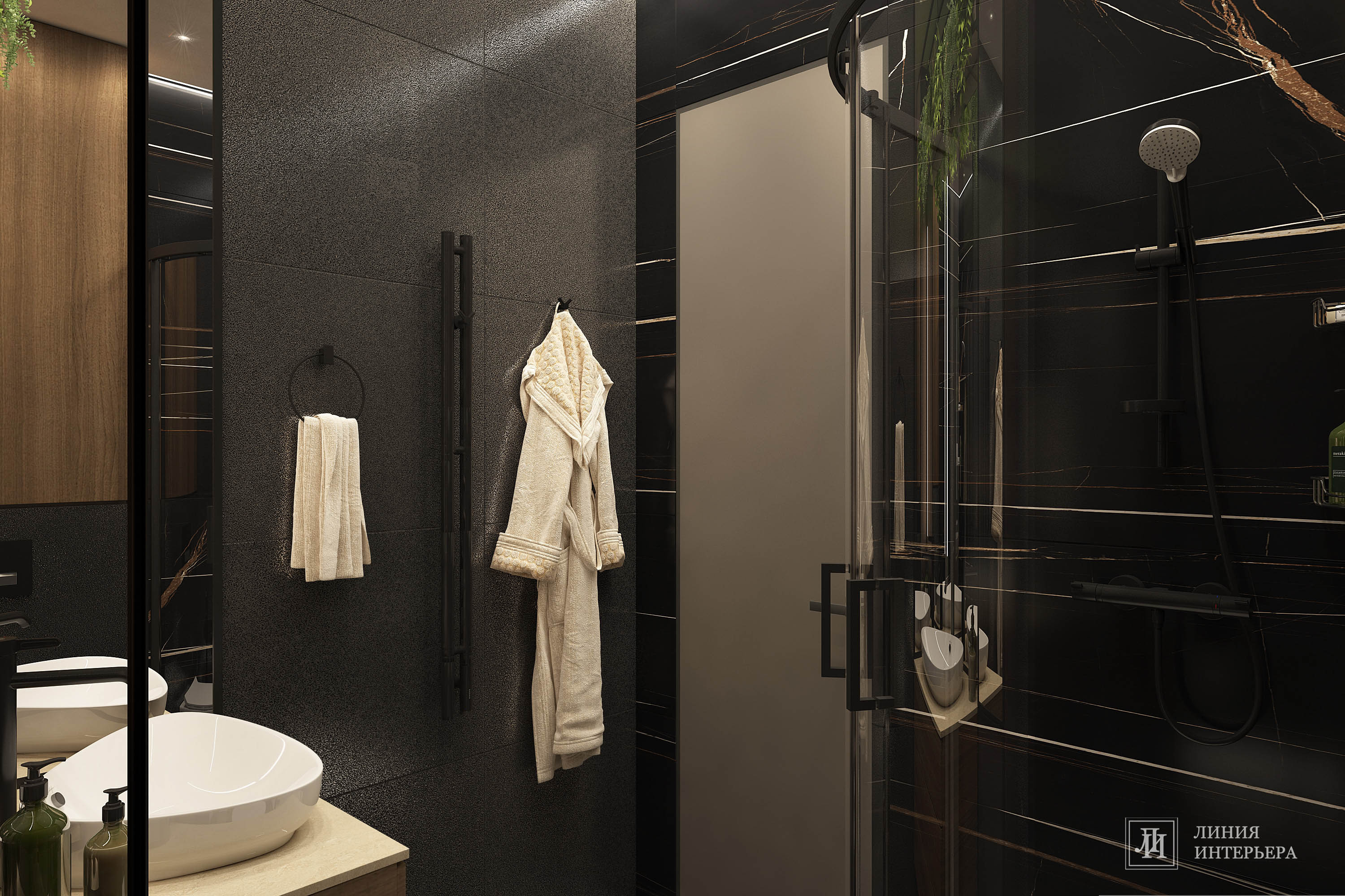 Интерьер квартиры в ЖК Фили Сити