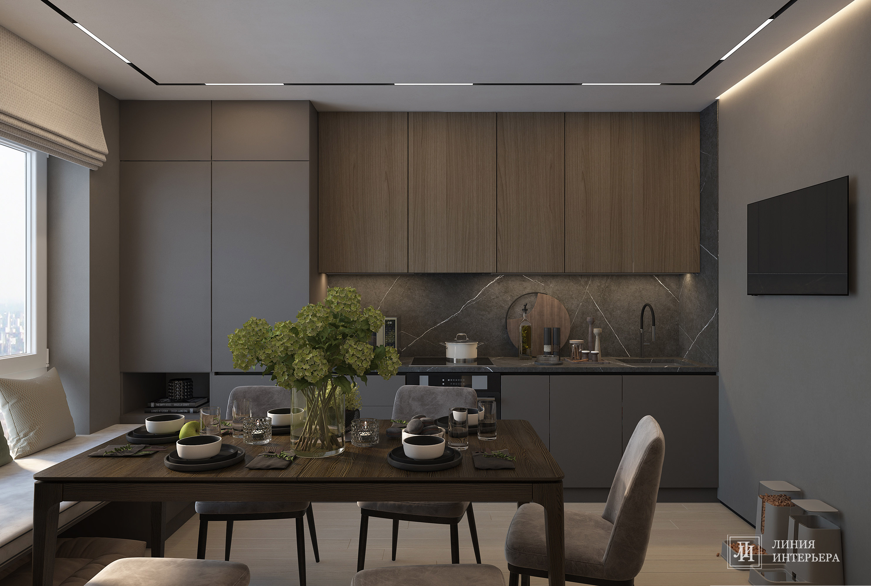 Дизайн однокомнатной квартиры