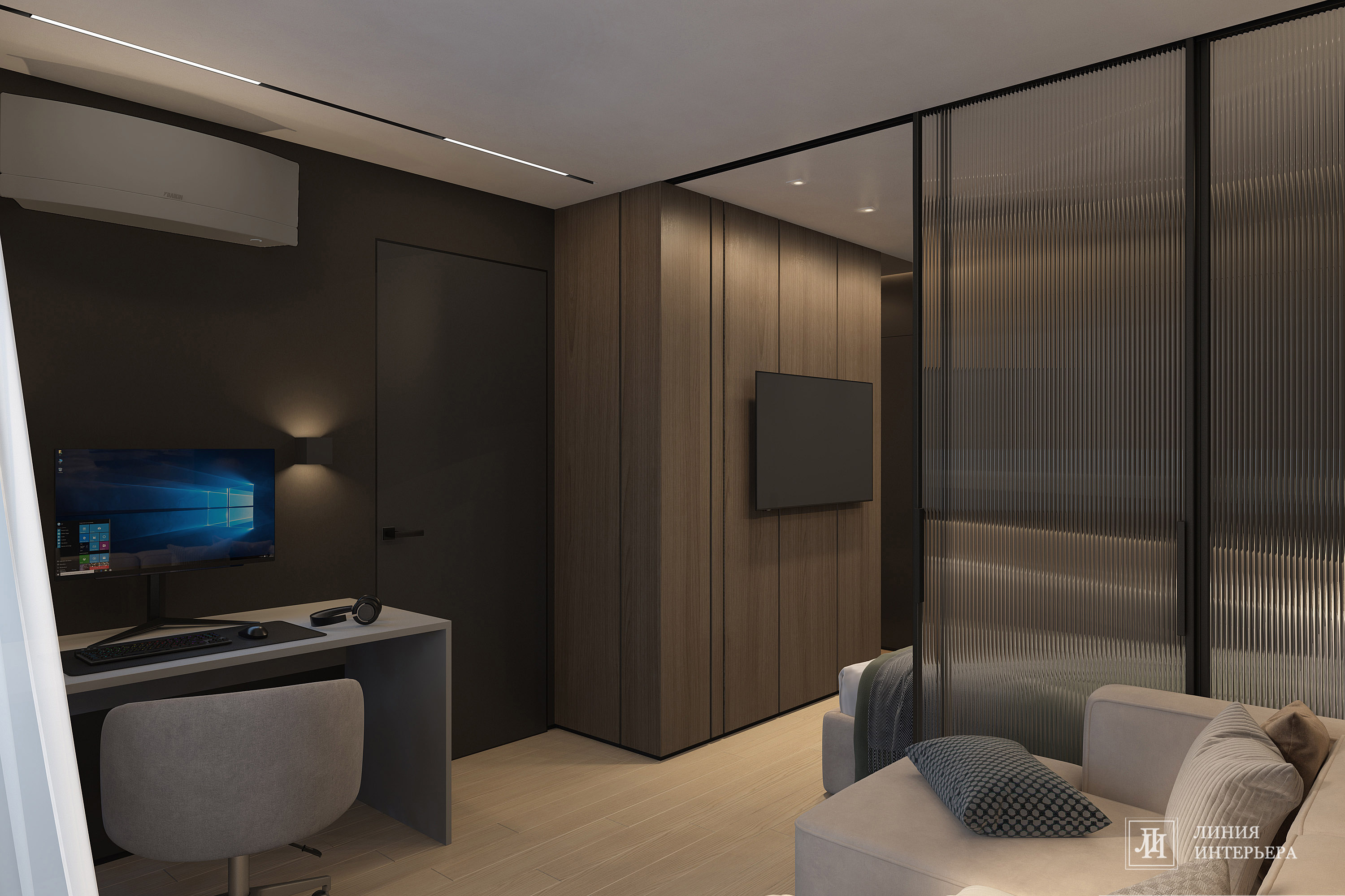 Дизайн однокомнатной квартиры