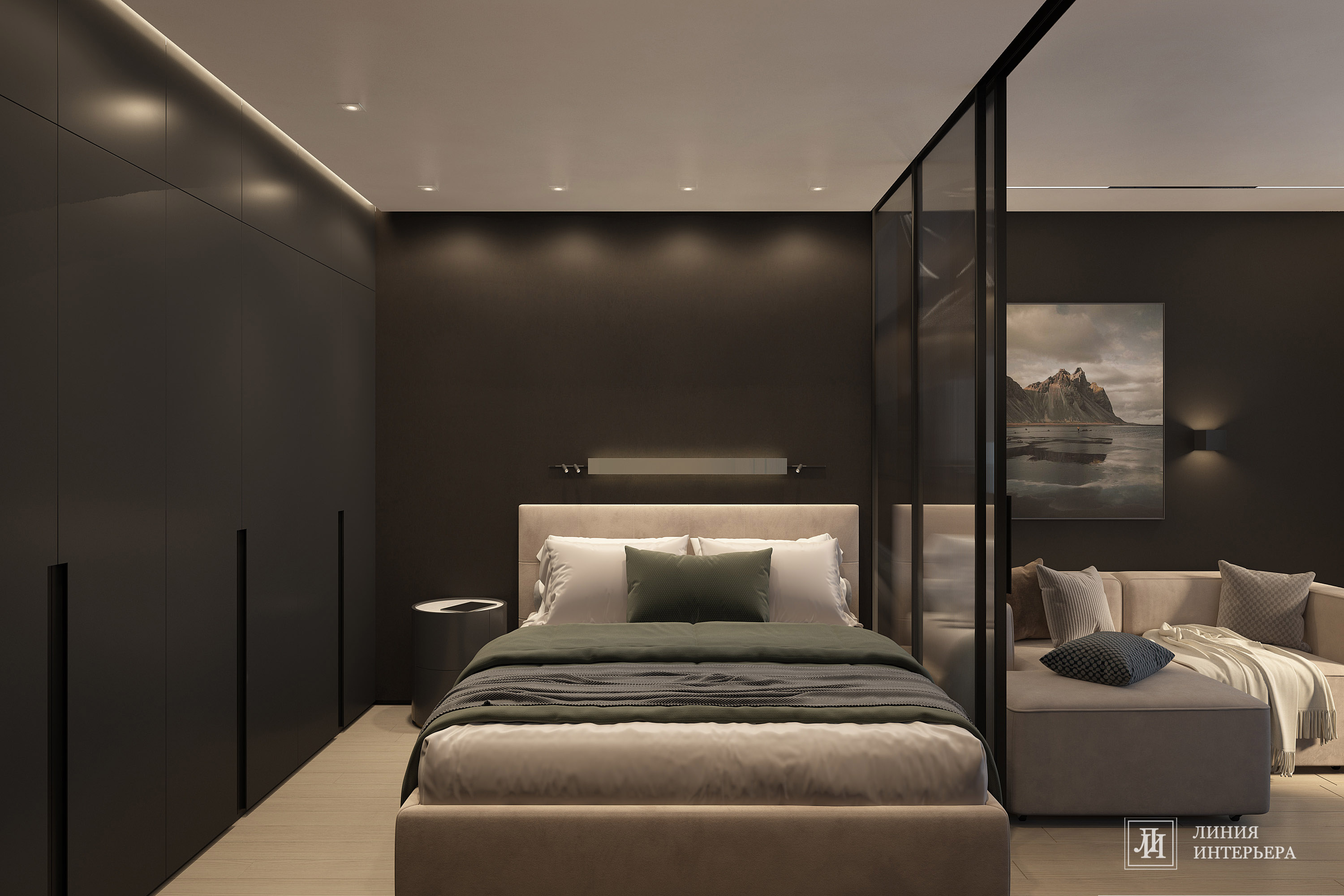 Дизайн однокомнатной квартиры