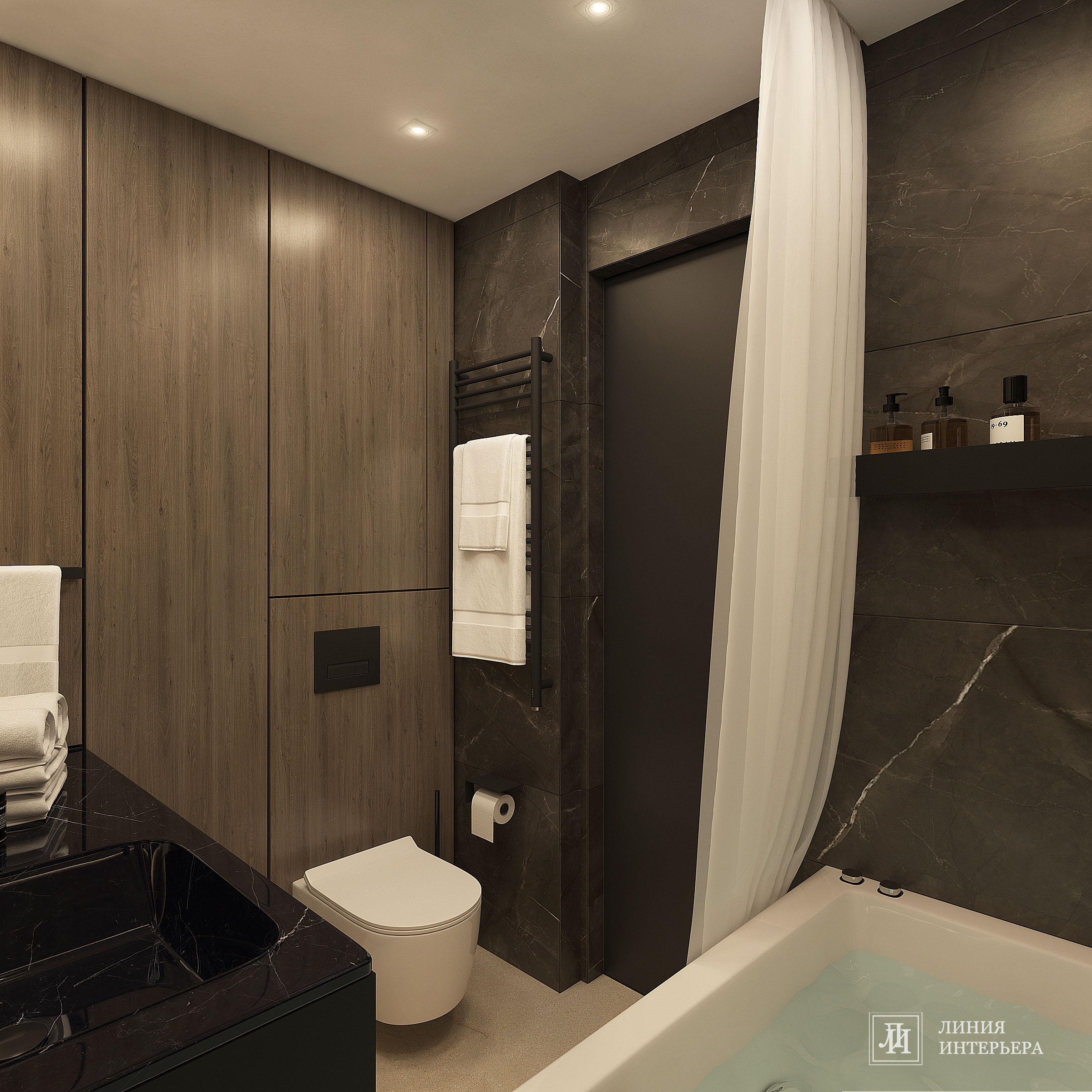 Дизайн однокомнатной квартиры