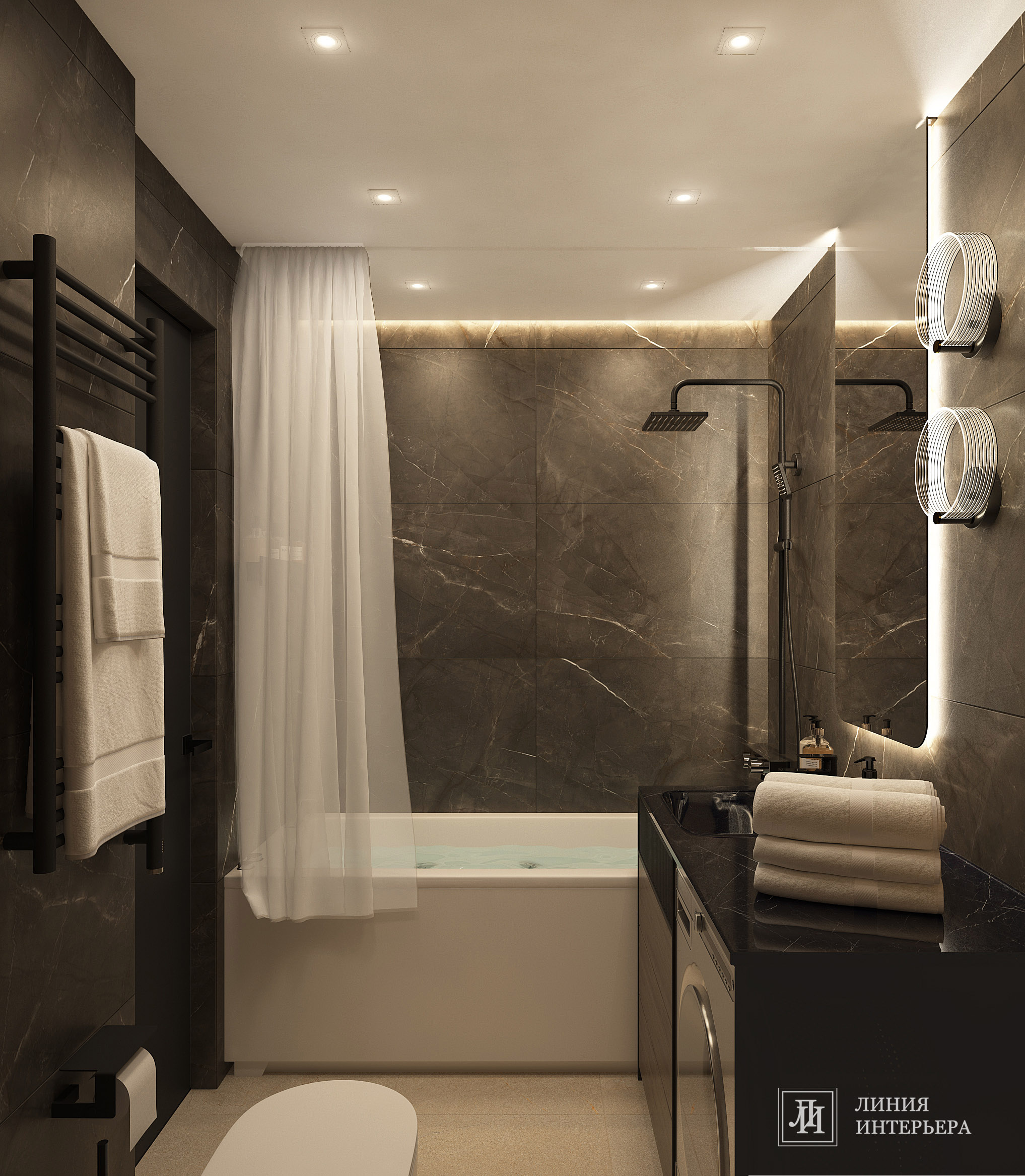 Дизайн однокомнатной квартиры