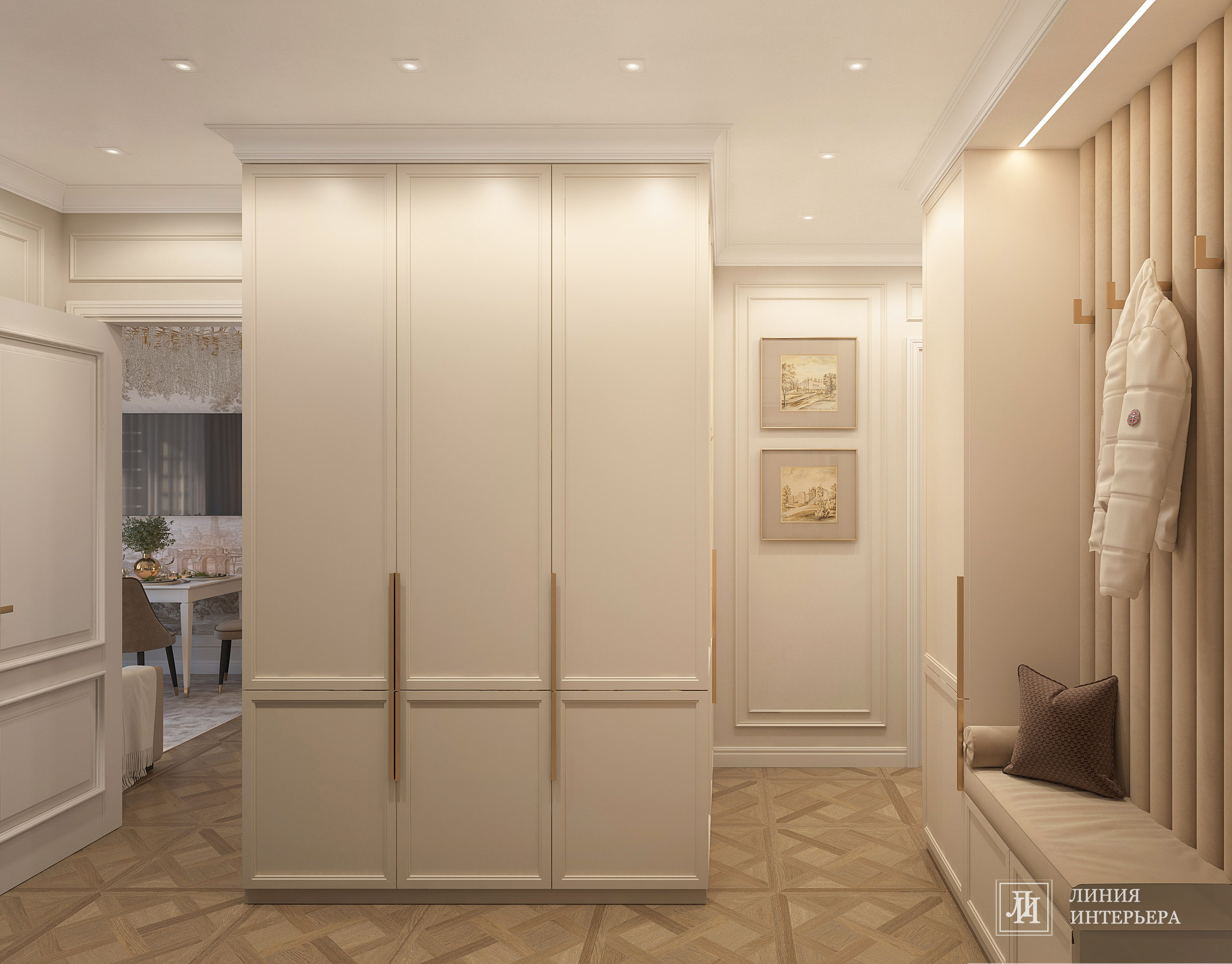 Дизайн квартиры в ЖК Аквилон