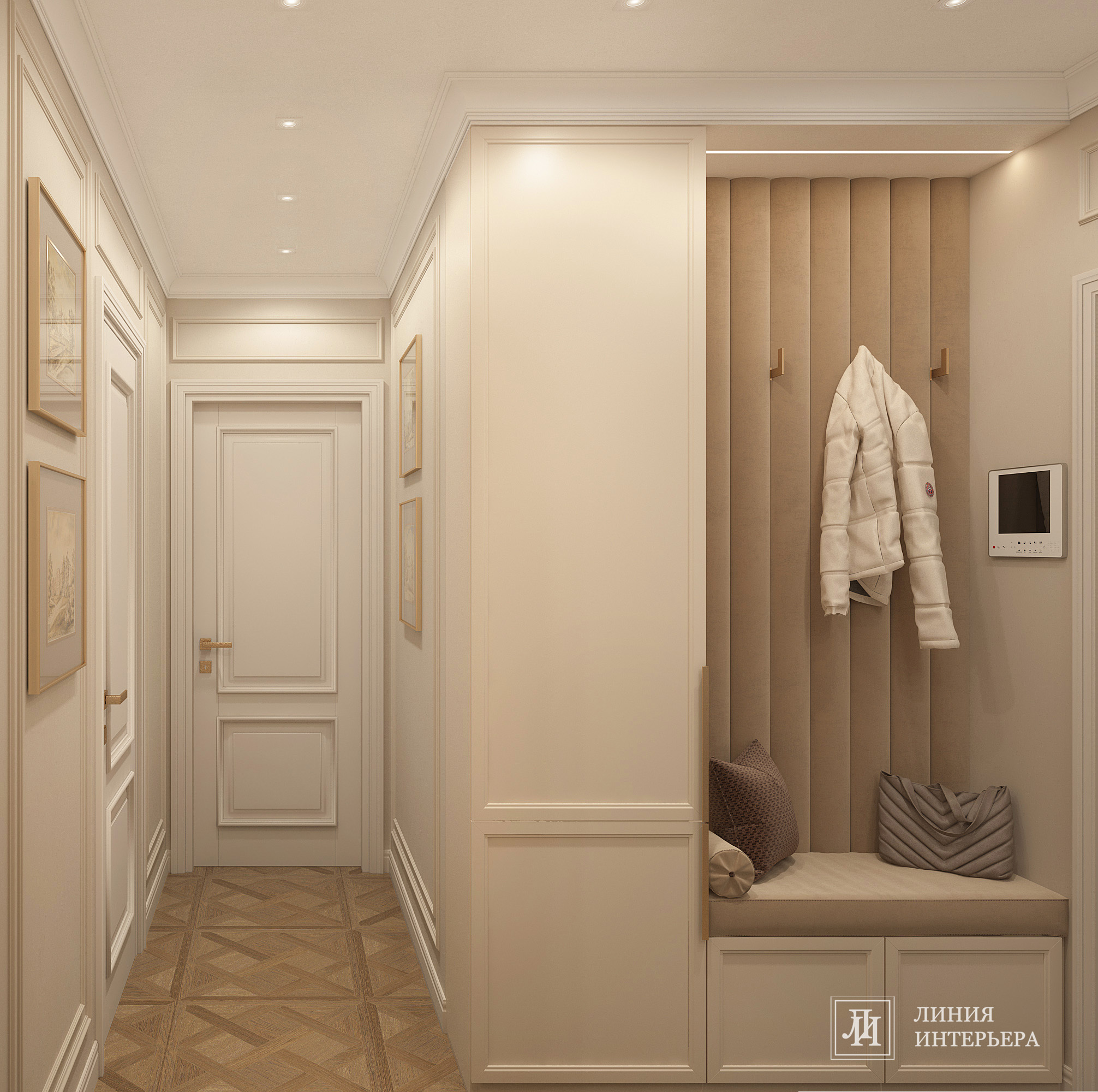 Дизайн квартиры в ЖК Аквилон