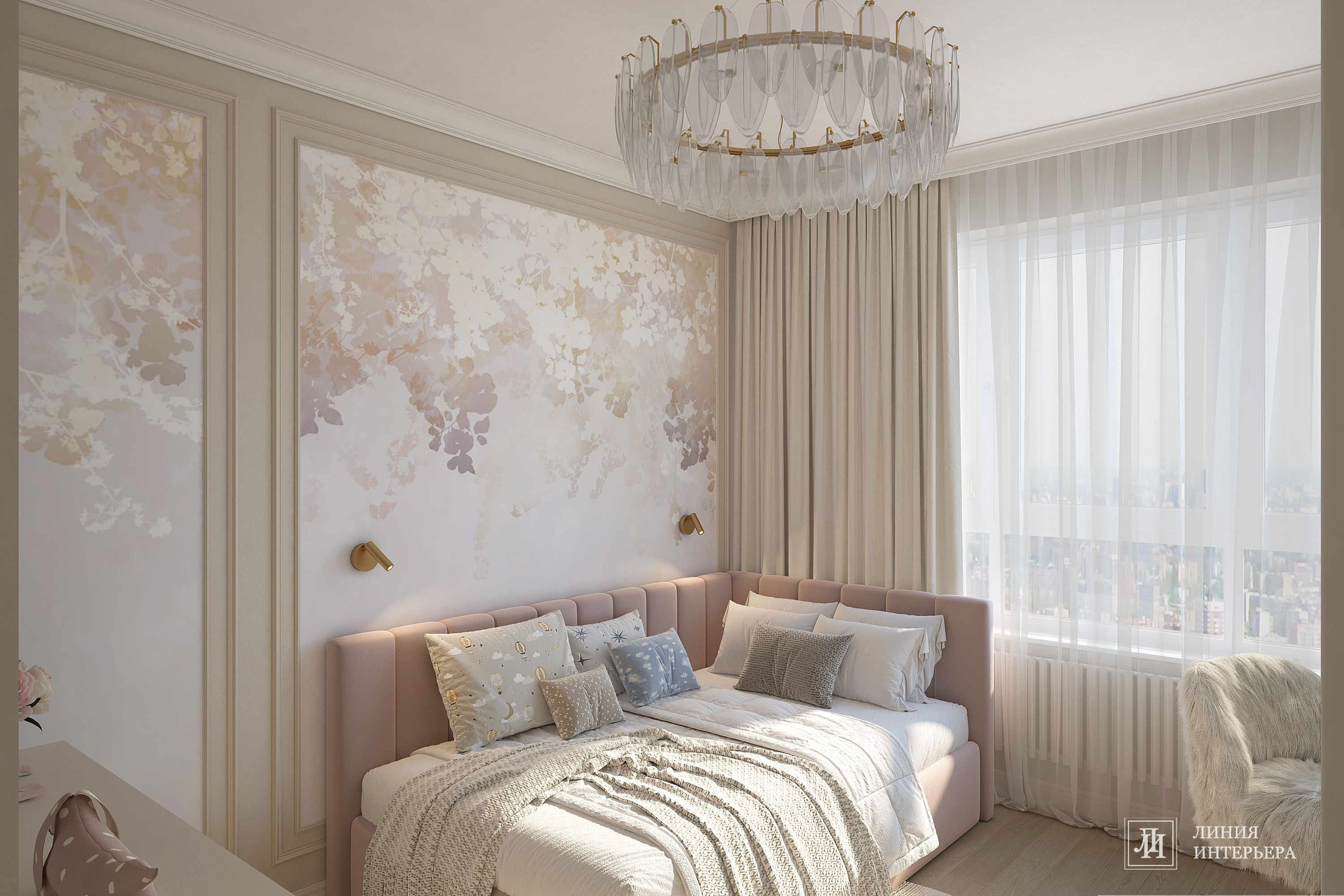 Дизайн квартиры в ЖК Аквилон