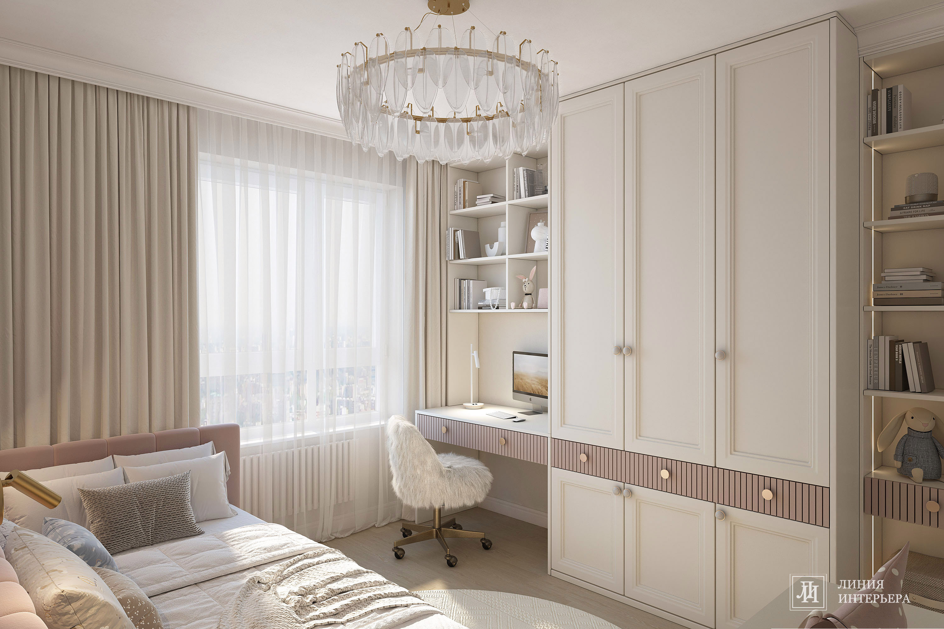 Дизайн квартиры в ЖК Аквилон