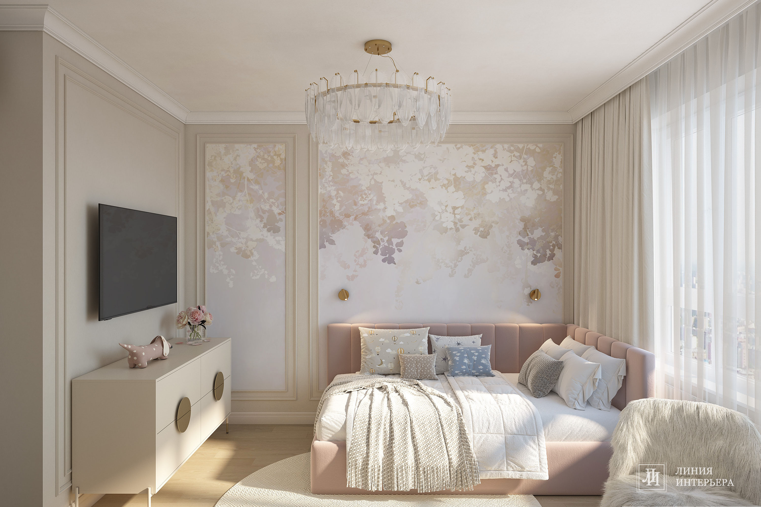 Дизайн квартиры в ЖК Аквилон