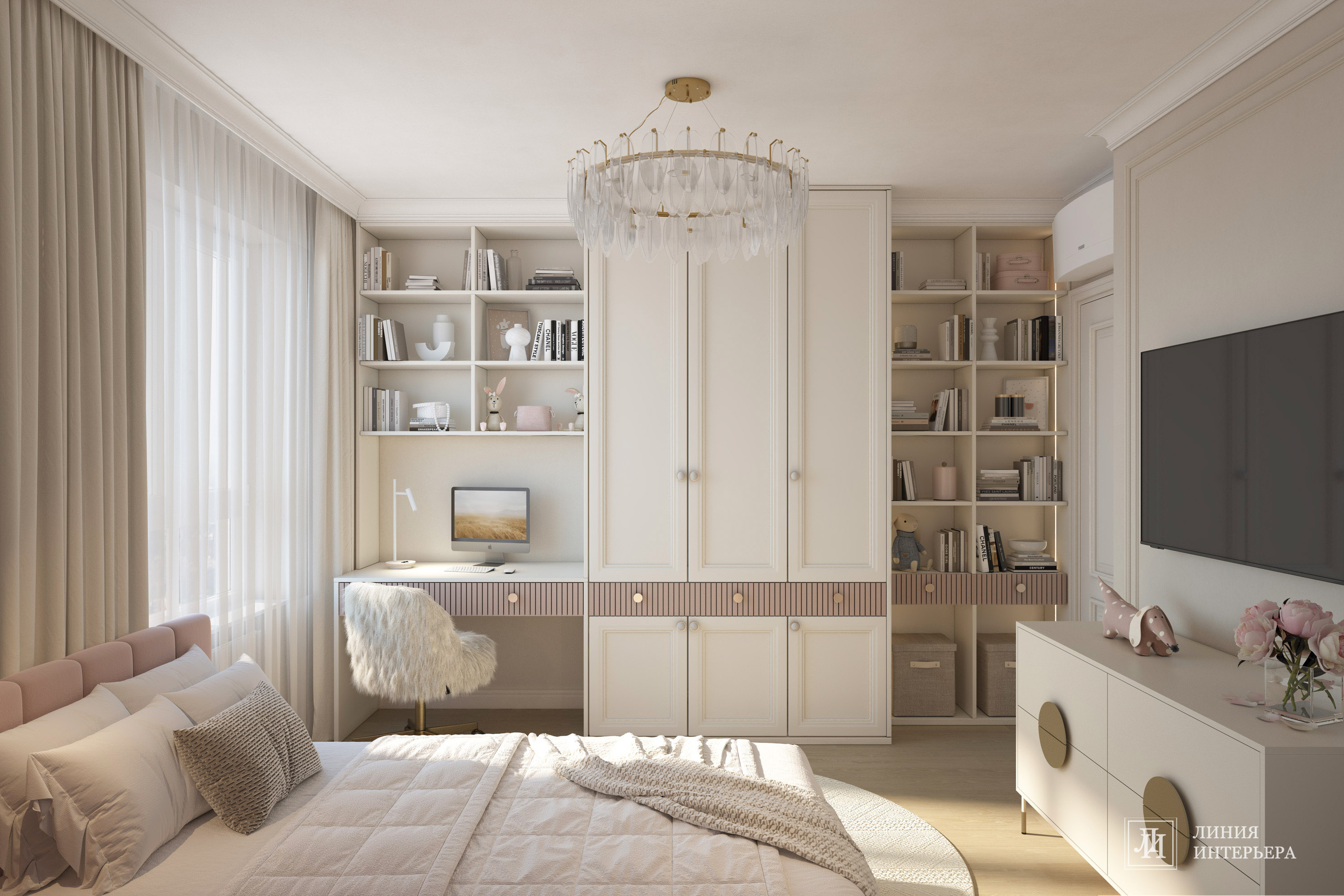 Обложка проекта: Дизайн квартиры в ЖК Аквилон