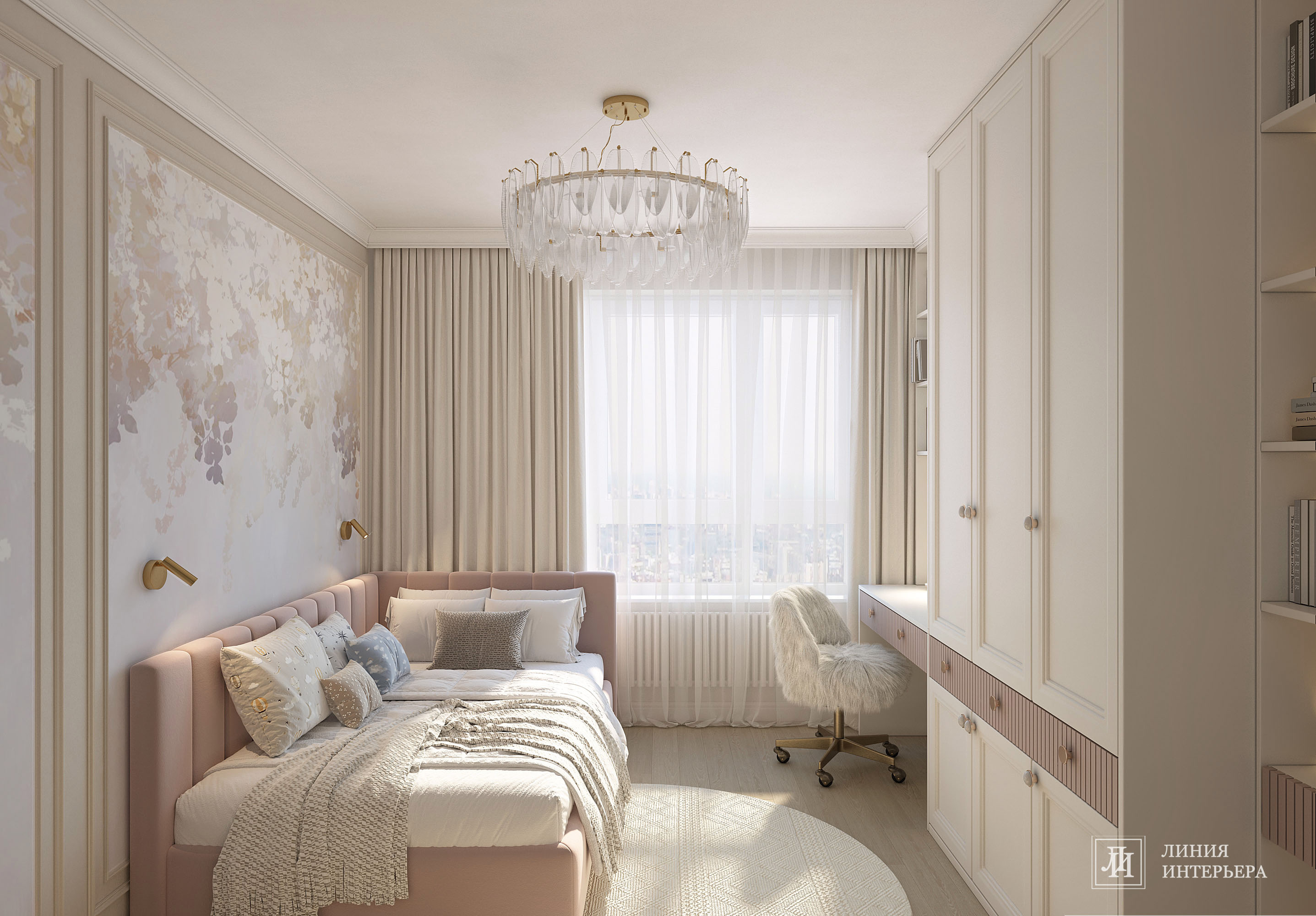 Дизайн квартиры в ЖК Аквилон