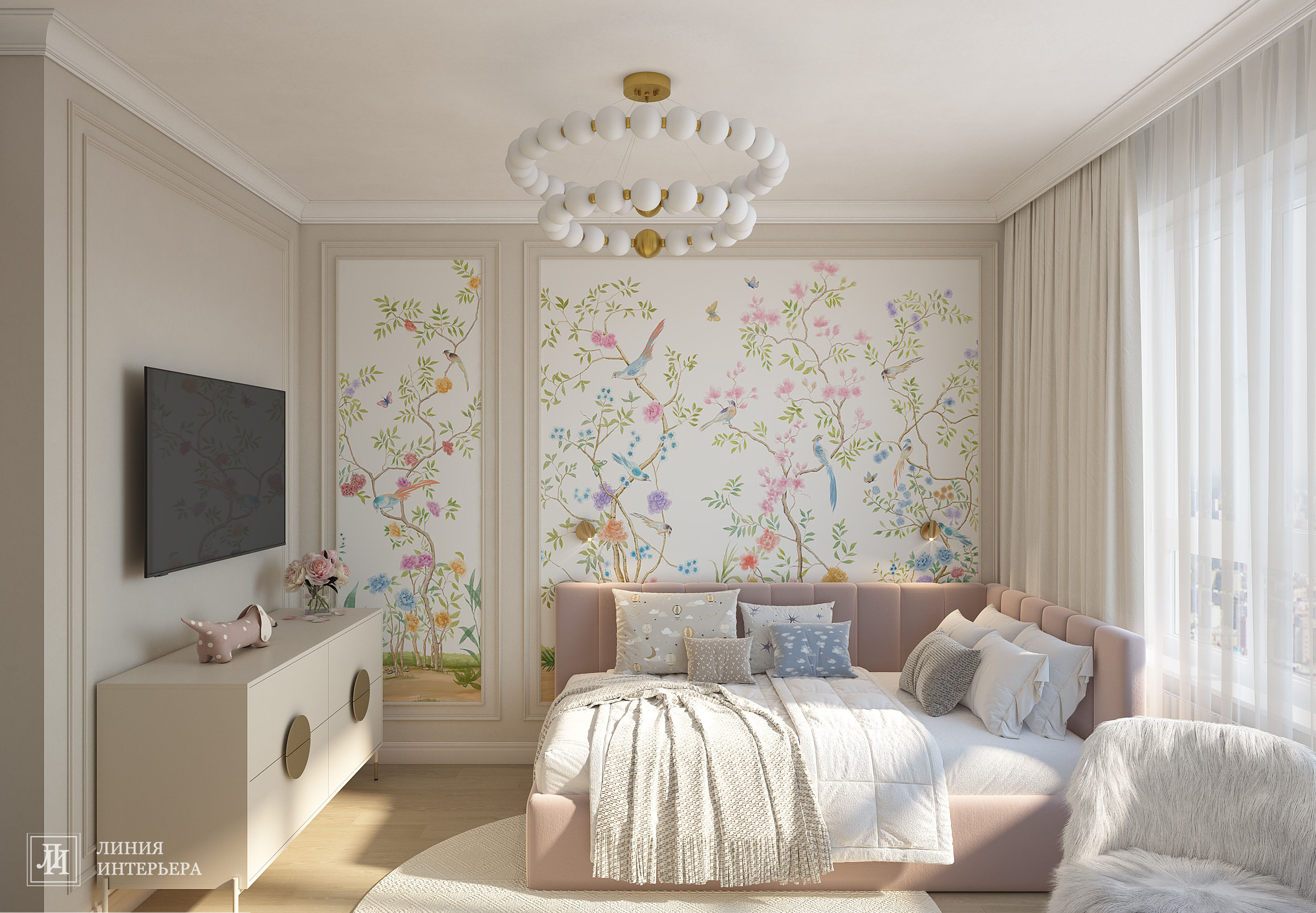 Дизайн квартиры в ЖК Аквилон