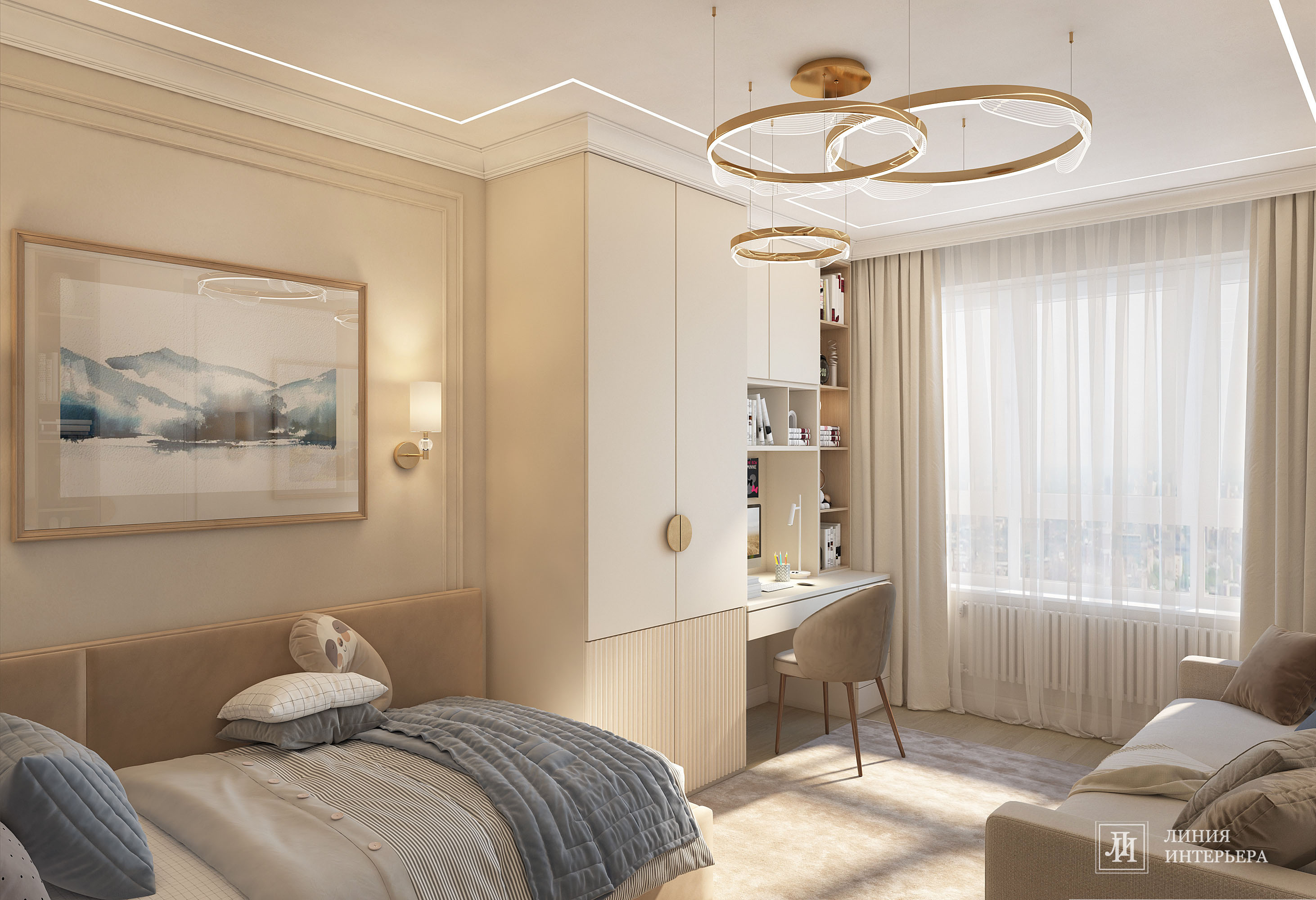 Дизайн квартиры в ЖК Аквилон