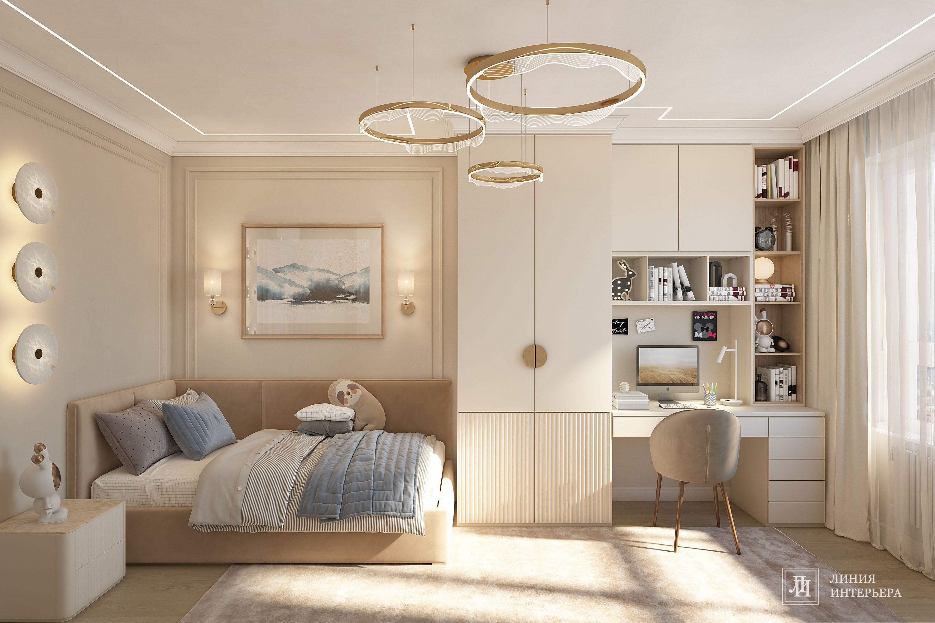 Дизайн квартиры в ЖК Аквилон