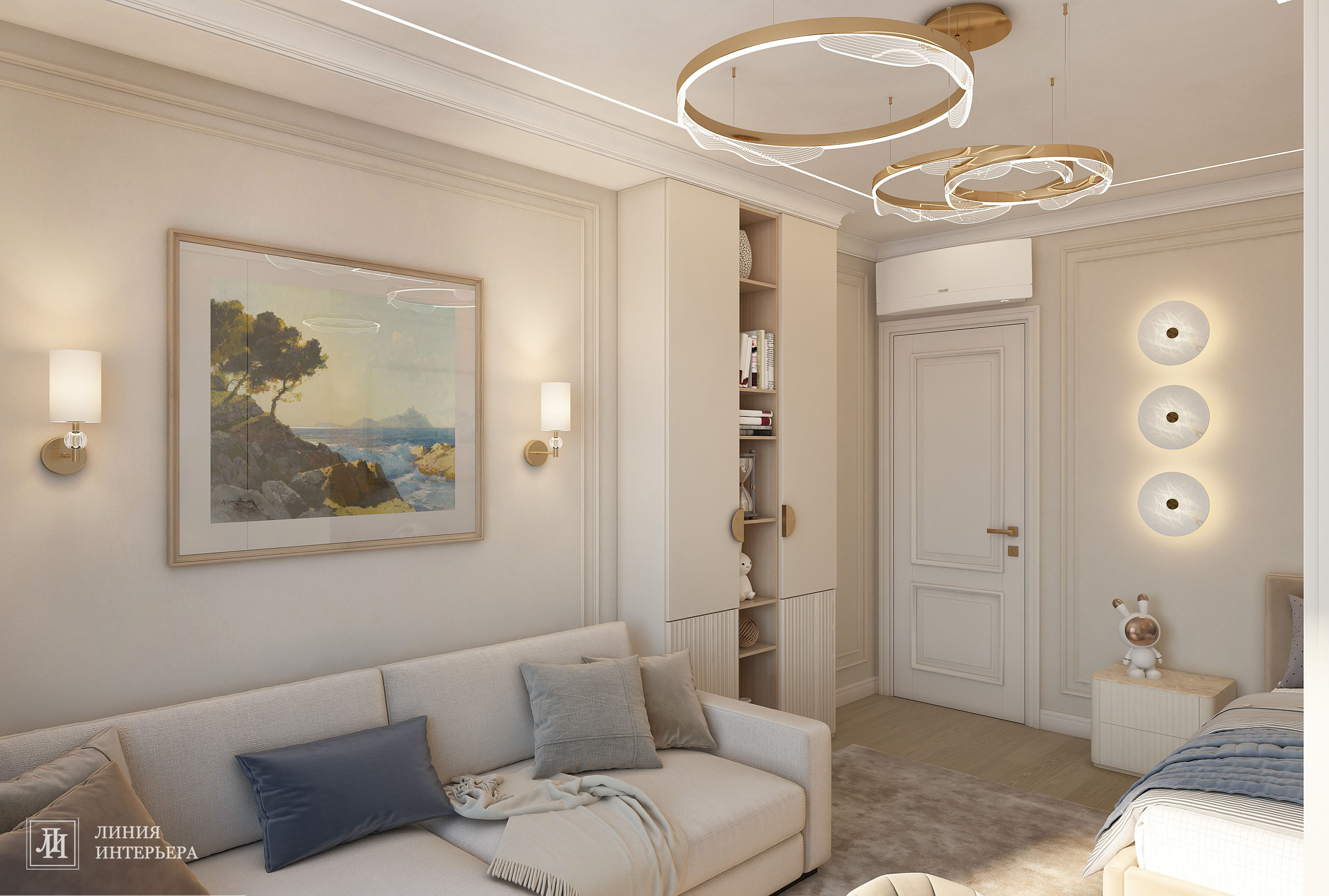 Дизайн квартиры в ЖК Аквилон