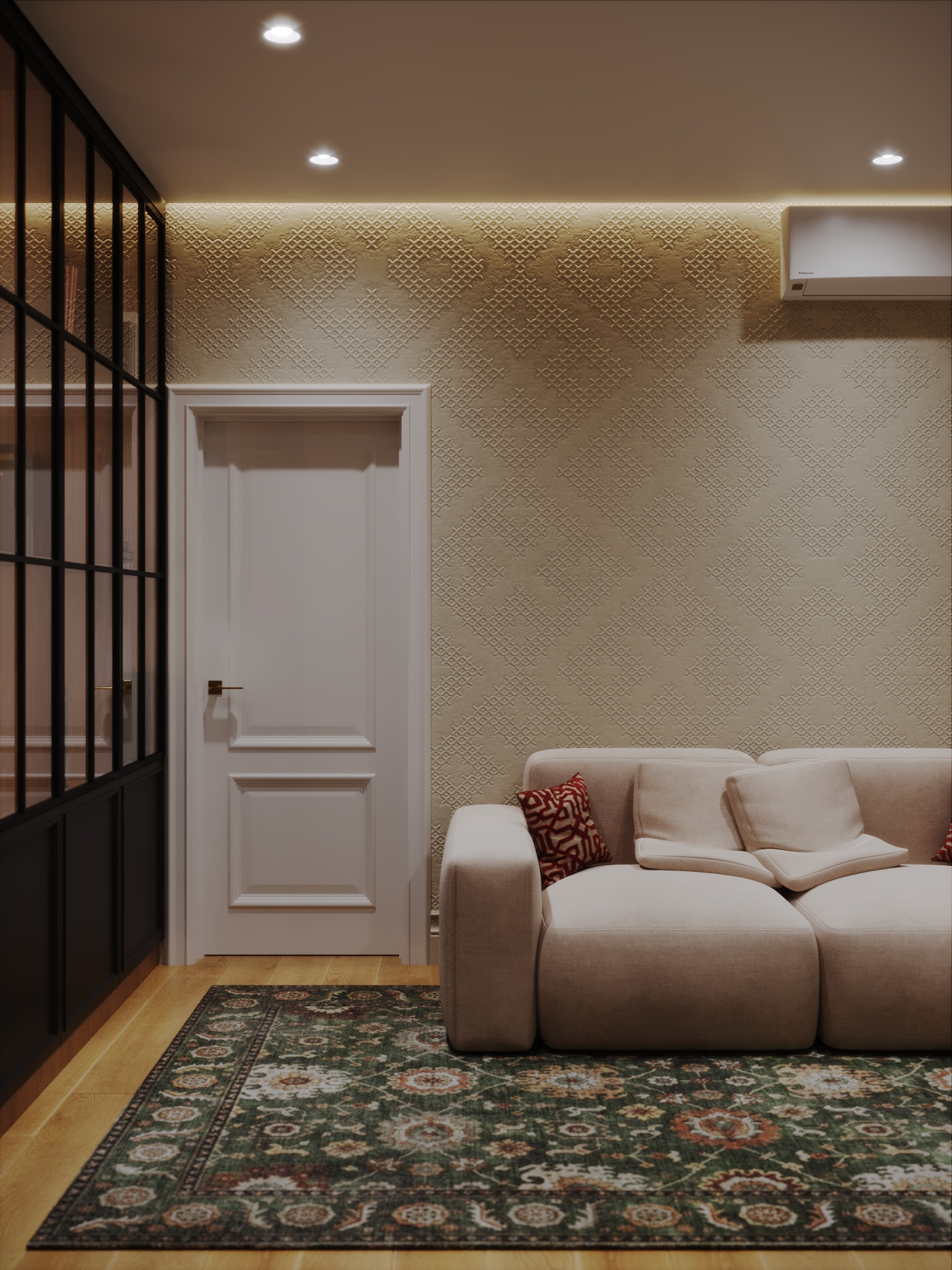 Интерьер дома в современном русском стиле