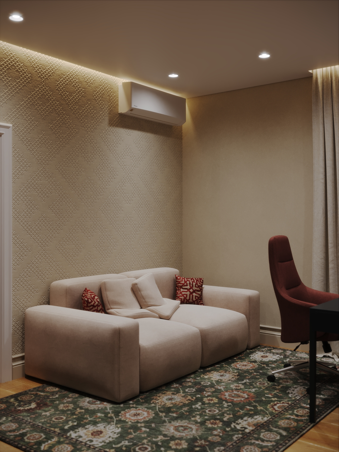 Интерьер дома в современном русском стиле