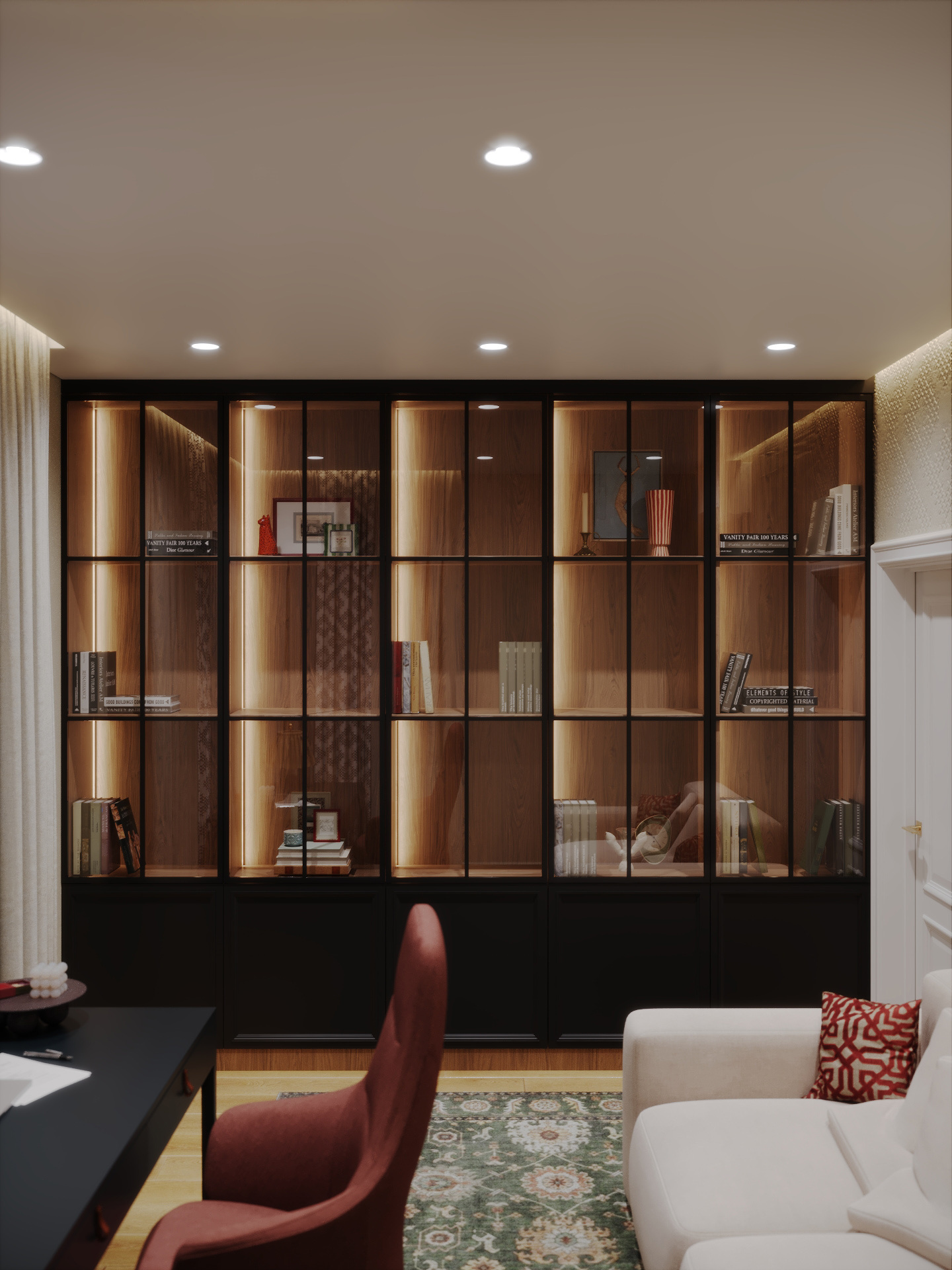 Интерьер дома в современном русском стиле