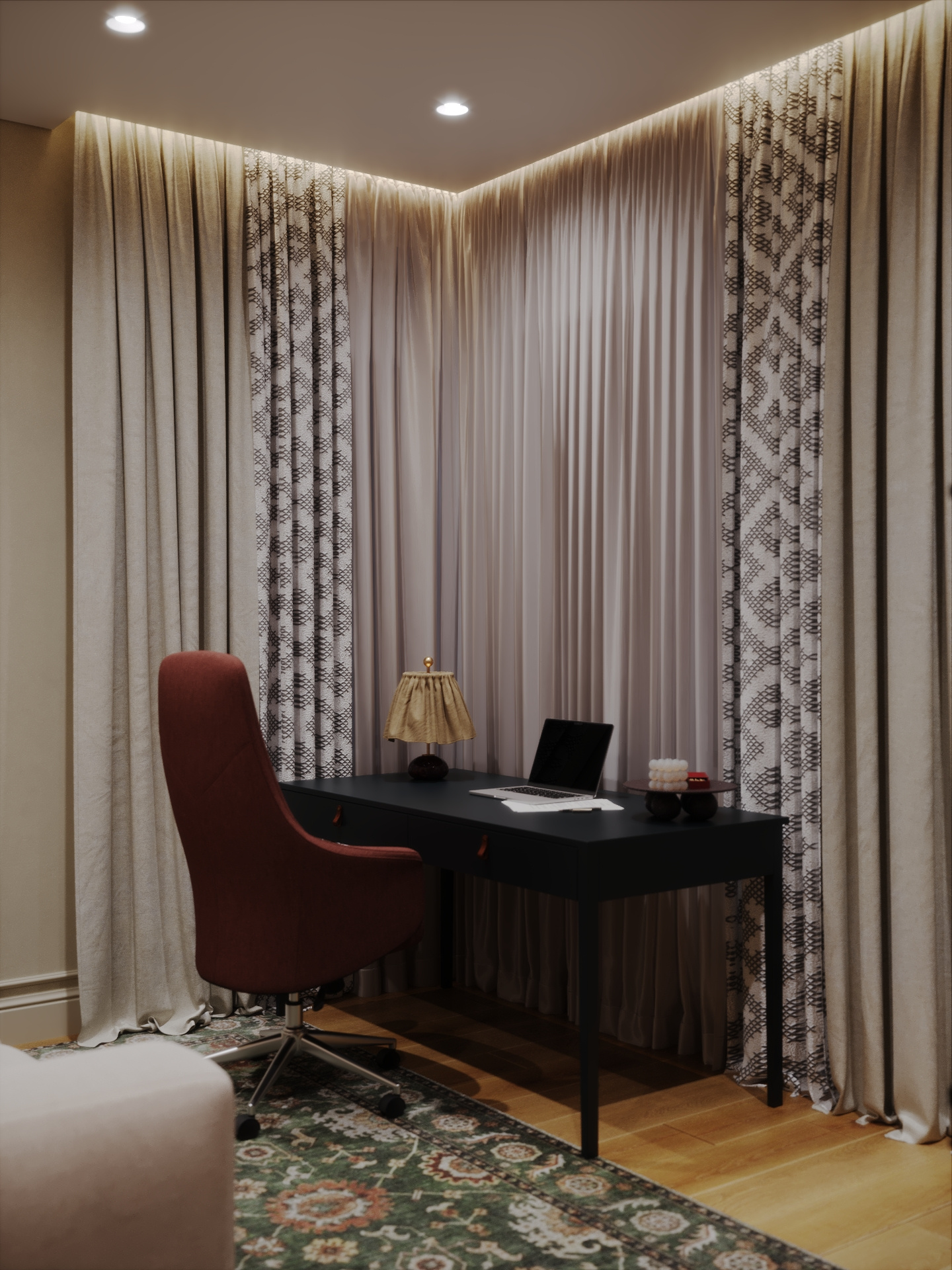 Интерьер дома в современном русском стиле