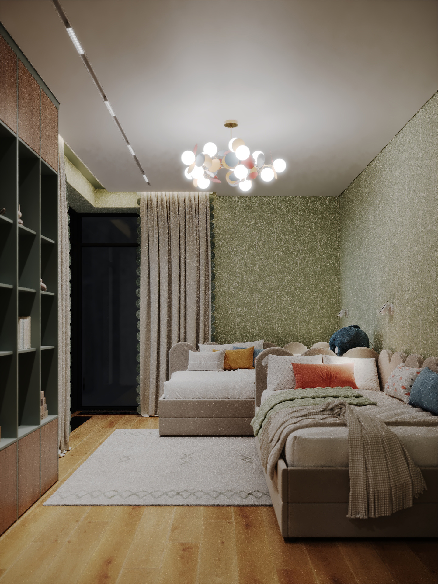 Интерьер дома в современном русском стиле