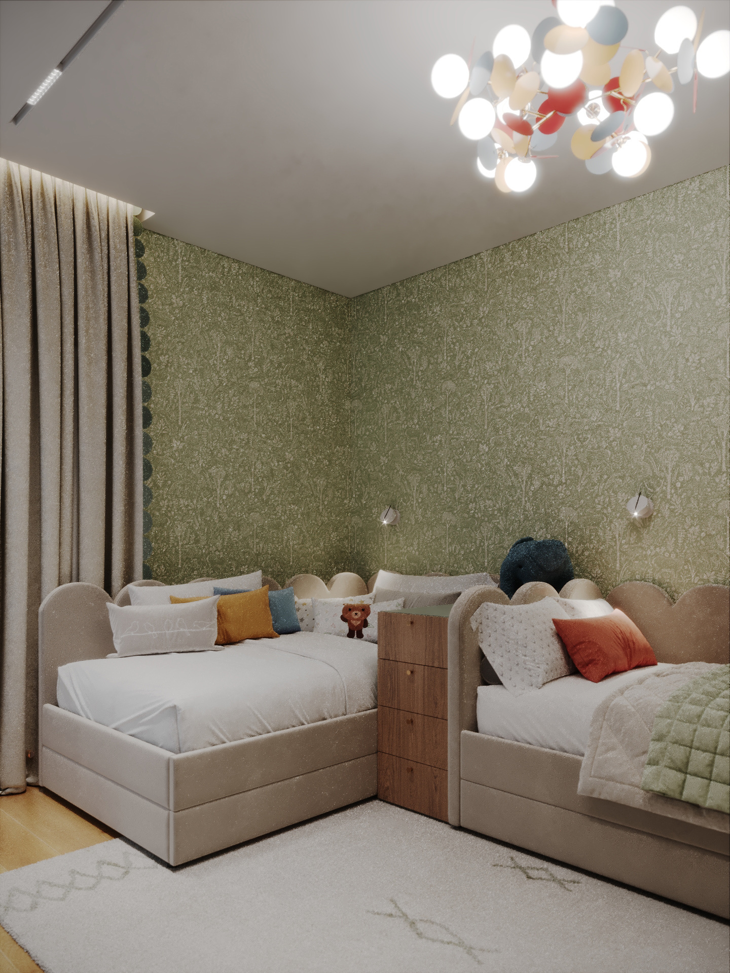 Интерьер дома в современном русском стиле