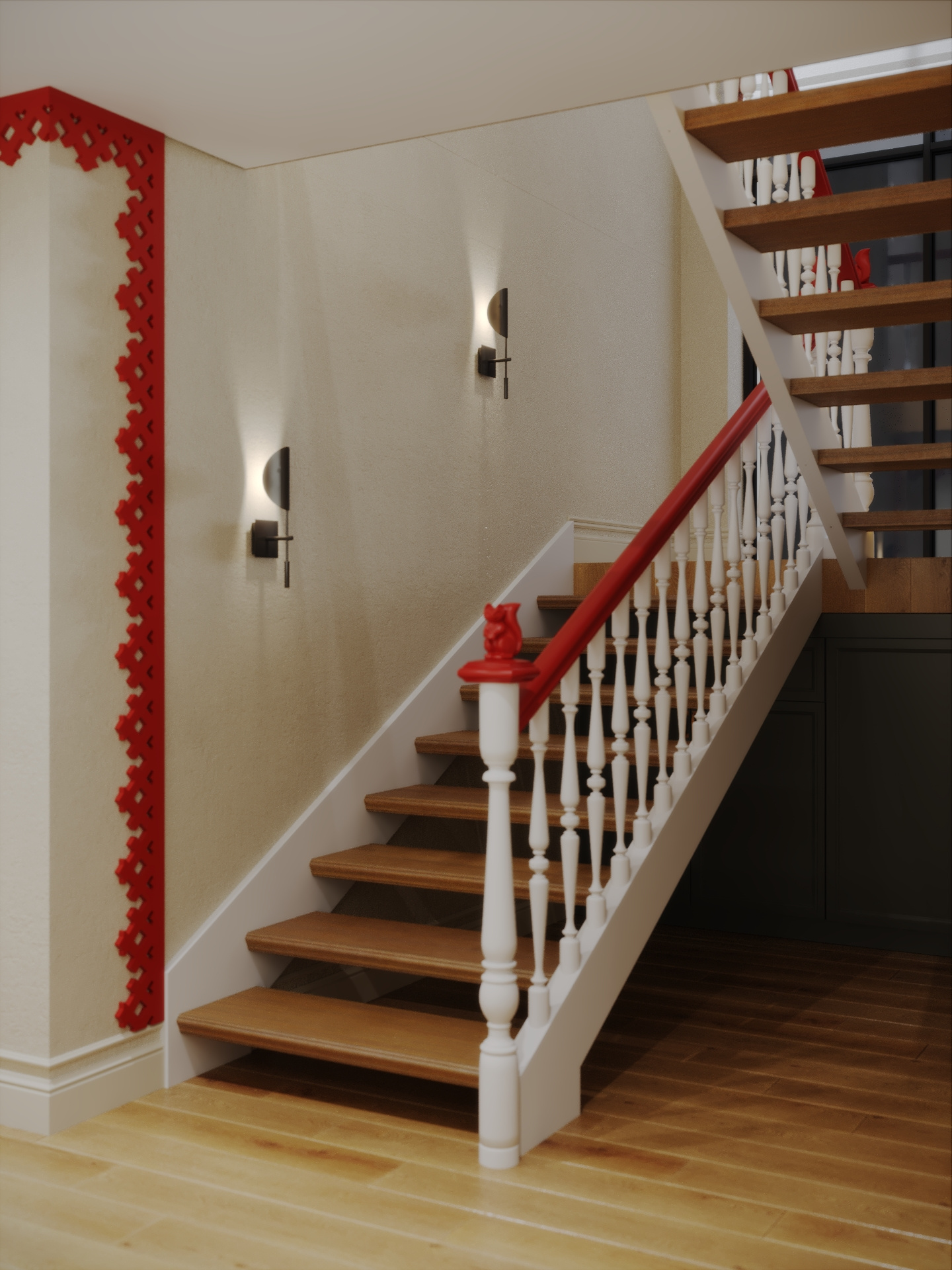 Интерьер дома в современном русском стиле