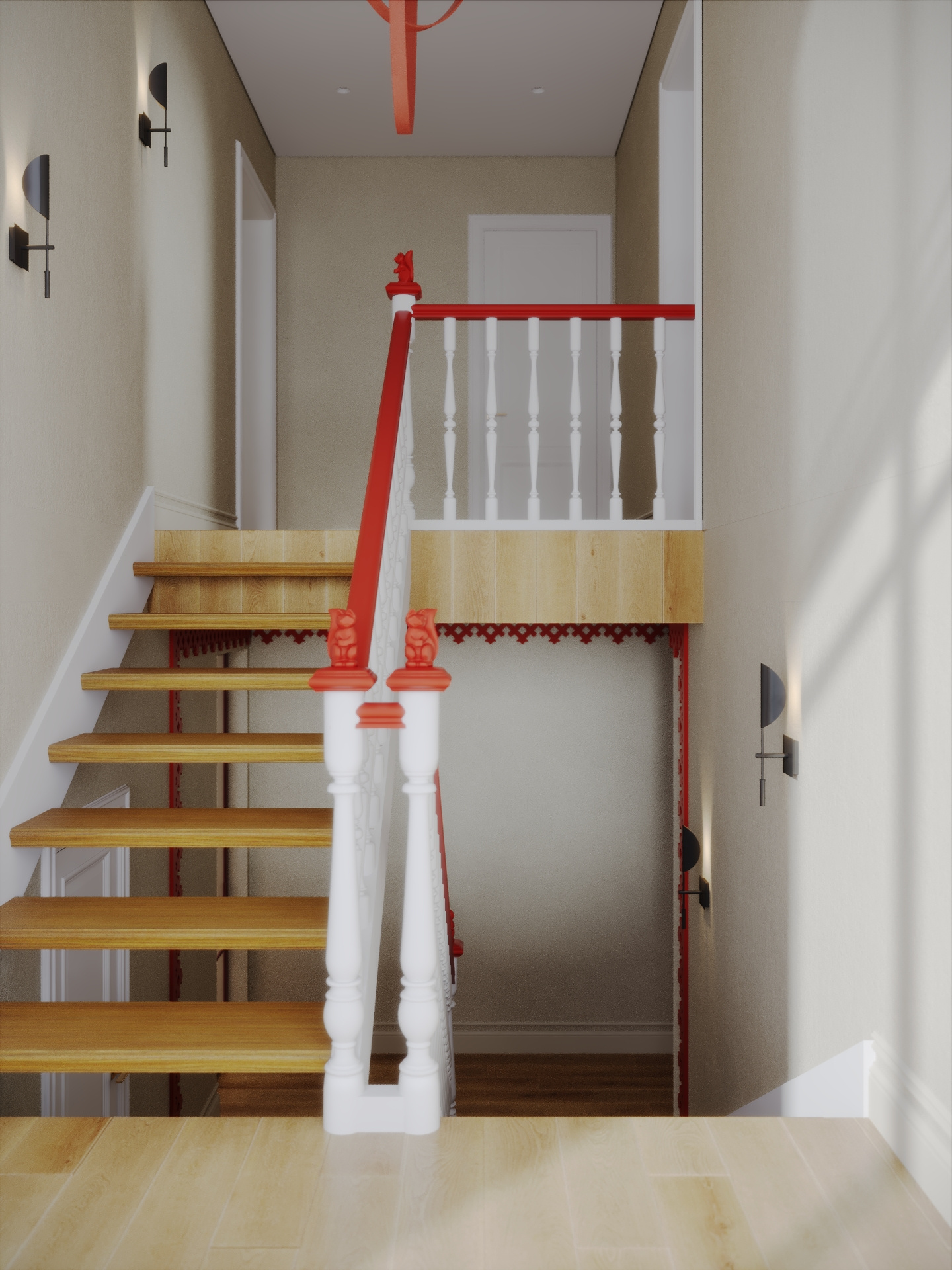 Интерьер дома в современном русском стиле