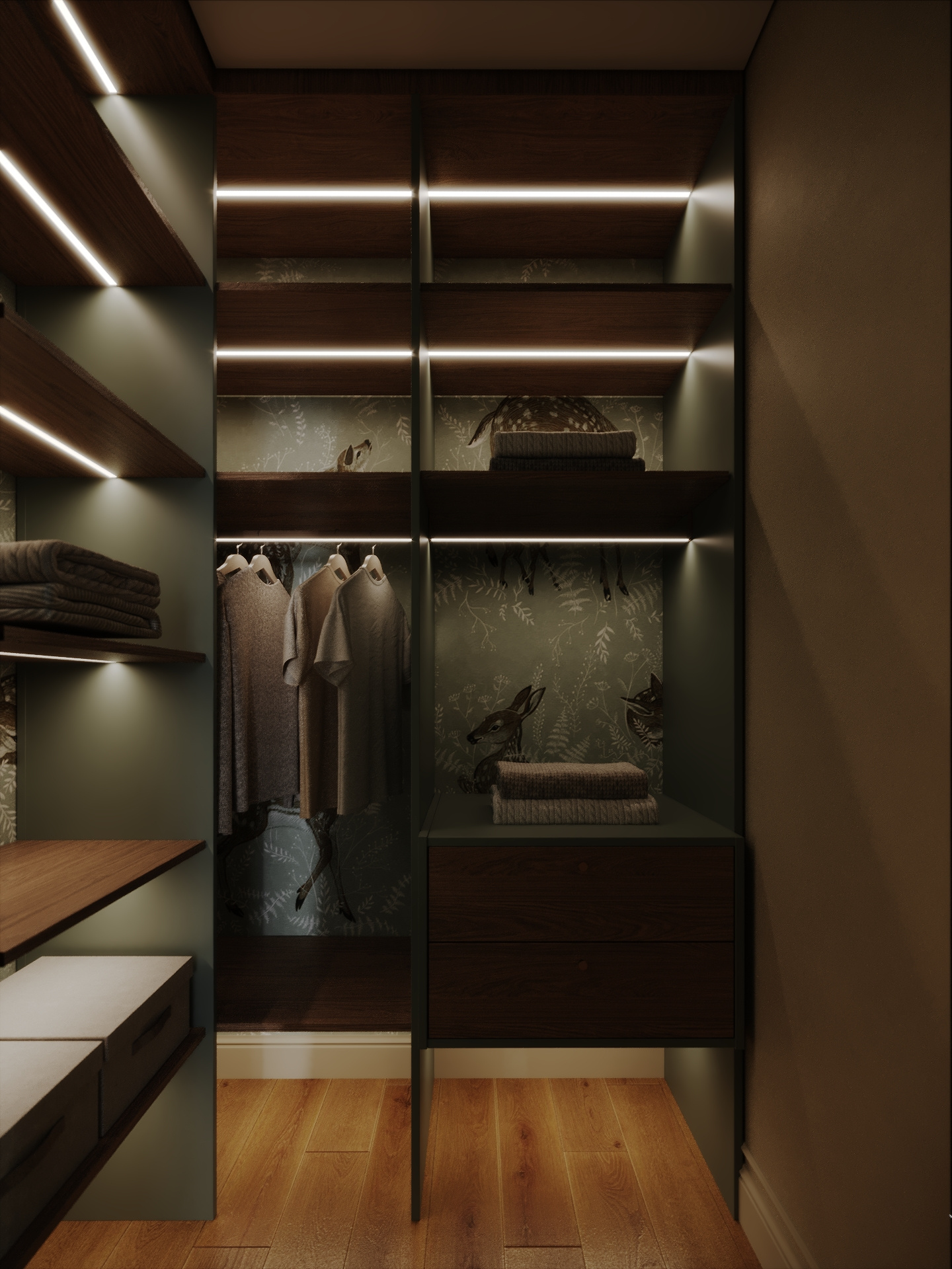 Интерьер дома в современном русском стиле