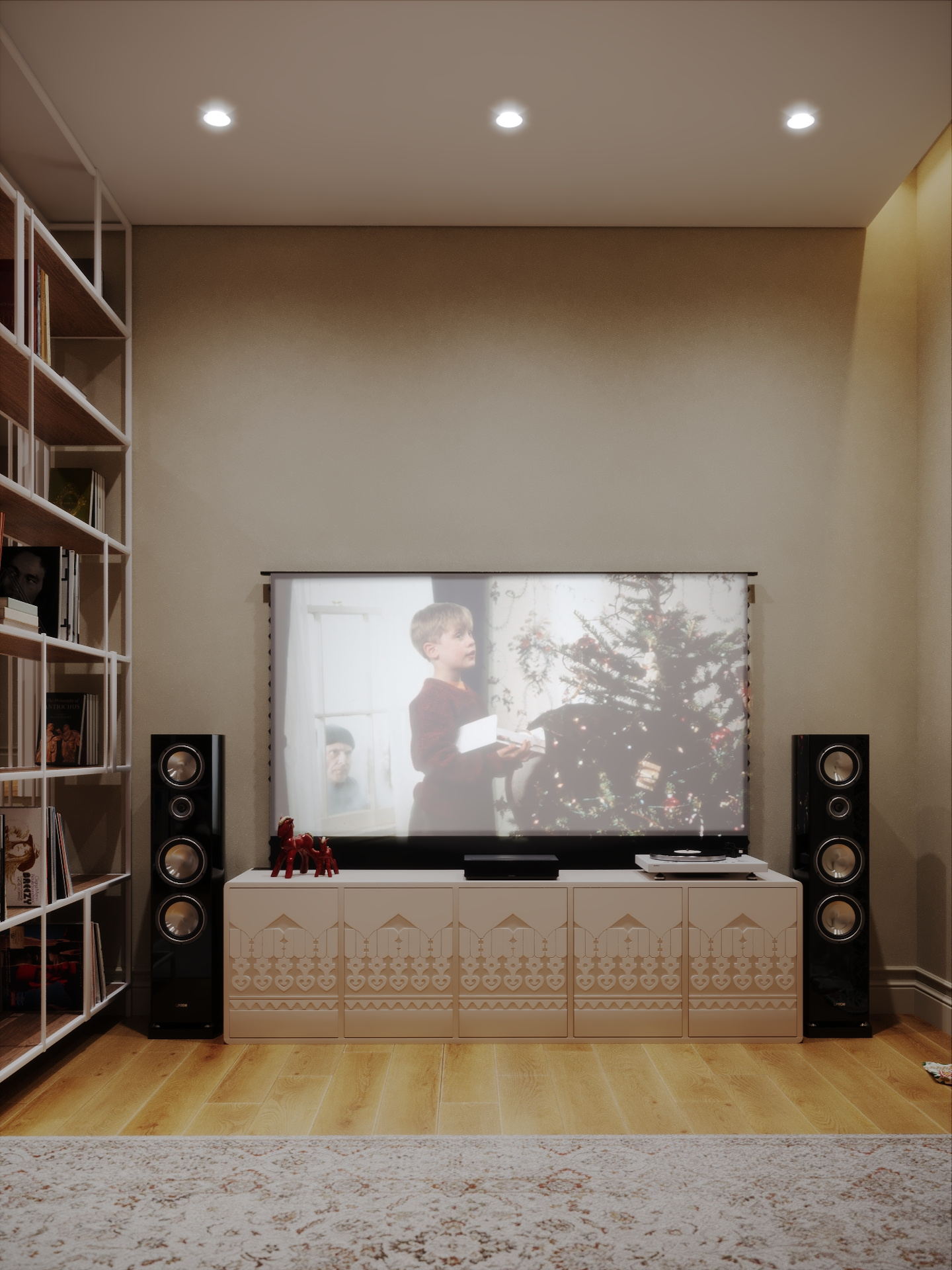 Интерьер дома в современном русском стиле