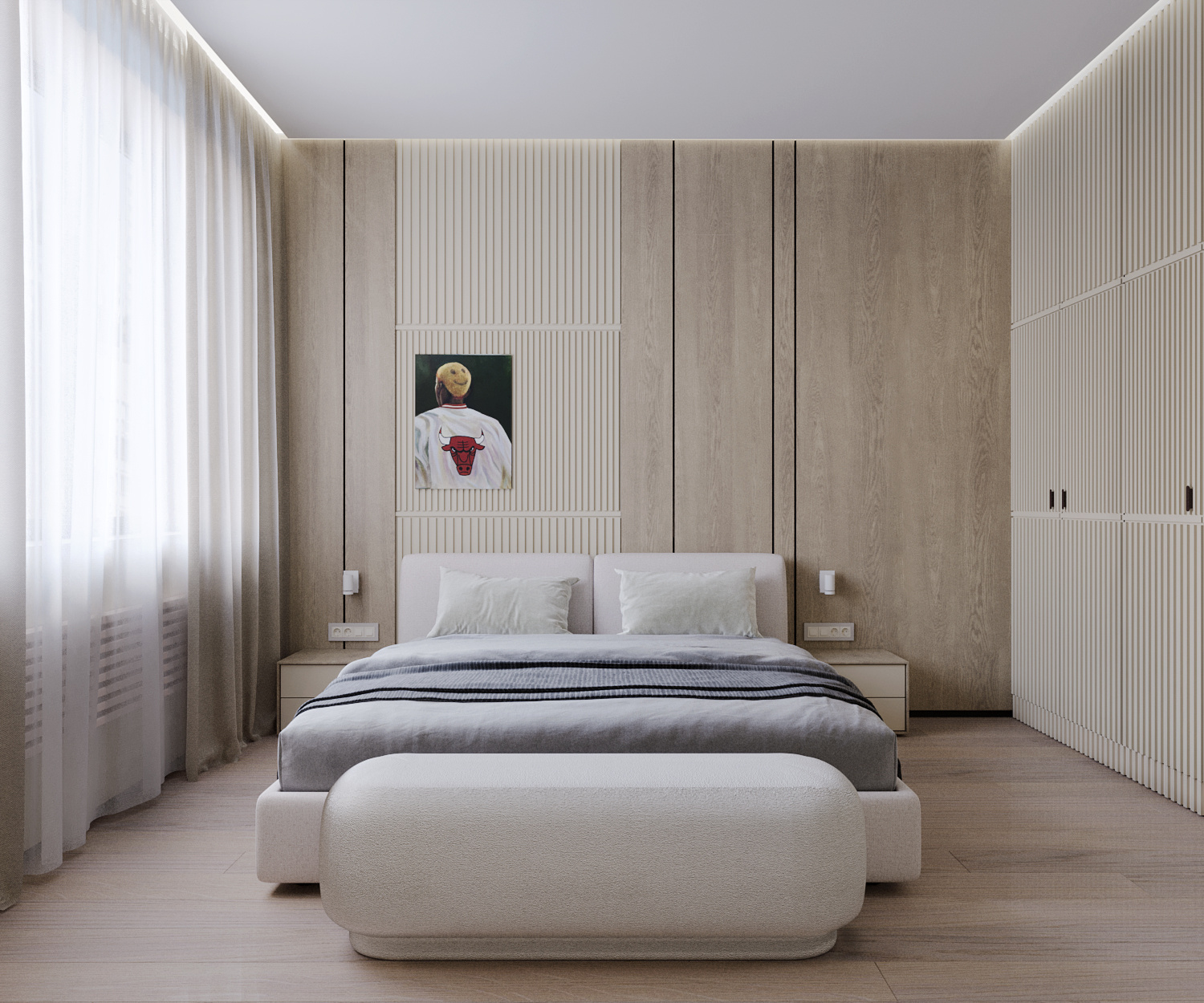 Квартира в стиле джапанди, ЖК Хедлайнер