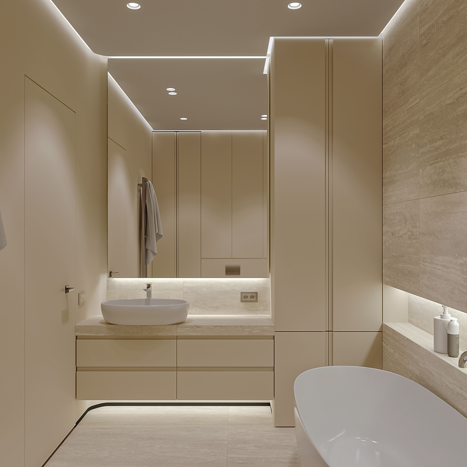 Квартира в стиле джапанди, ЖК Хедлайнер